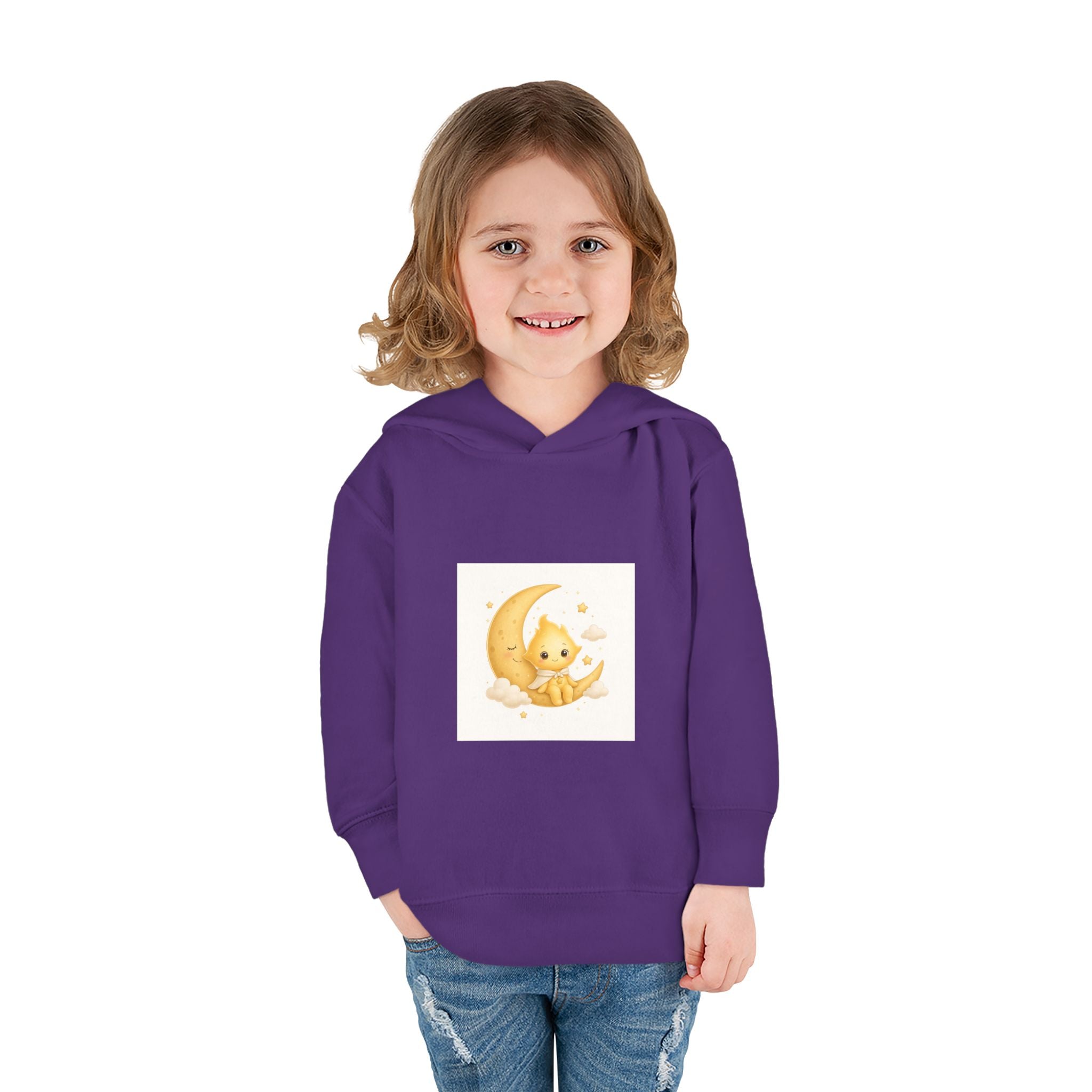 Lumi on the Moon Toddler Hoodie — Nureli Kids