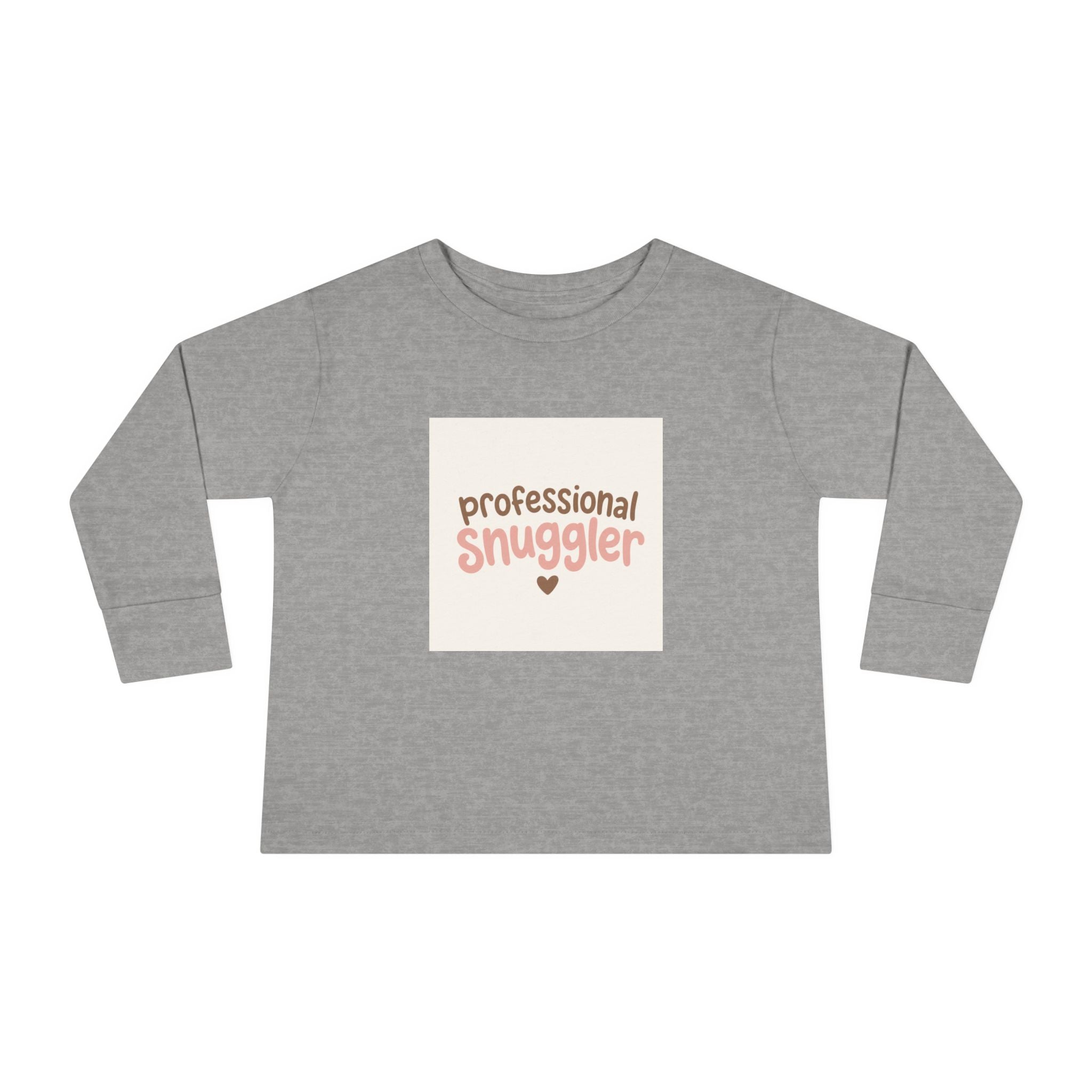 Professional Snuggler Toddler Long-Sleeve Tee — Nureli Kids