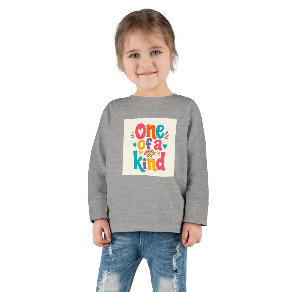 One Of A Kind Toddler Long-Sleeve Tee - Nureli Kids