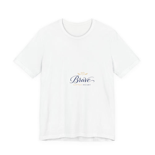 Brave Little Heart soft cotton tee from the Nureli collection