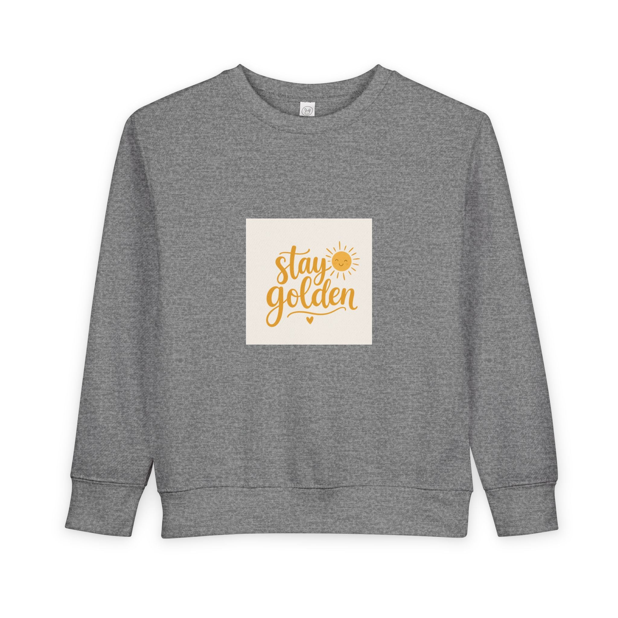 Stay Golden soft toddler tee from the Nureli collection, view 3