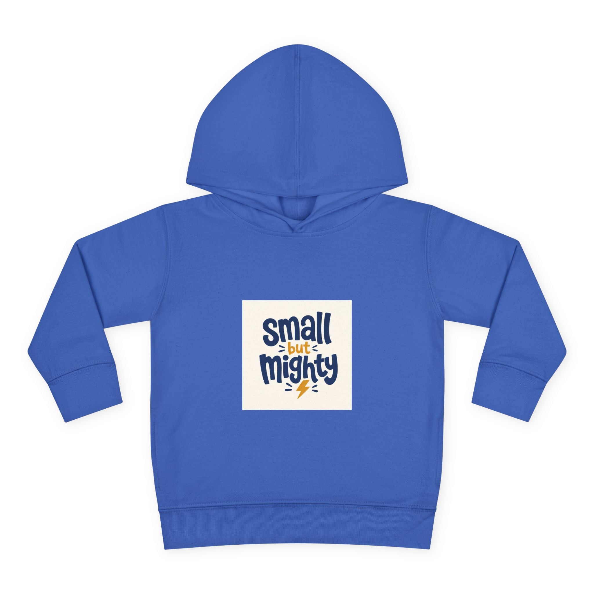 Small But Mighty Toddler Hoodie from the Nureli collection, view 5