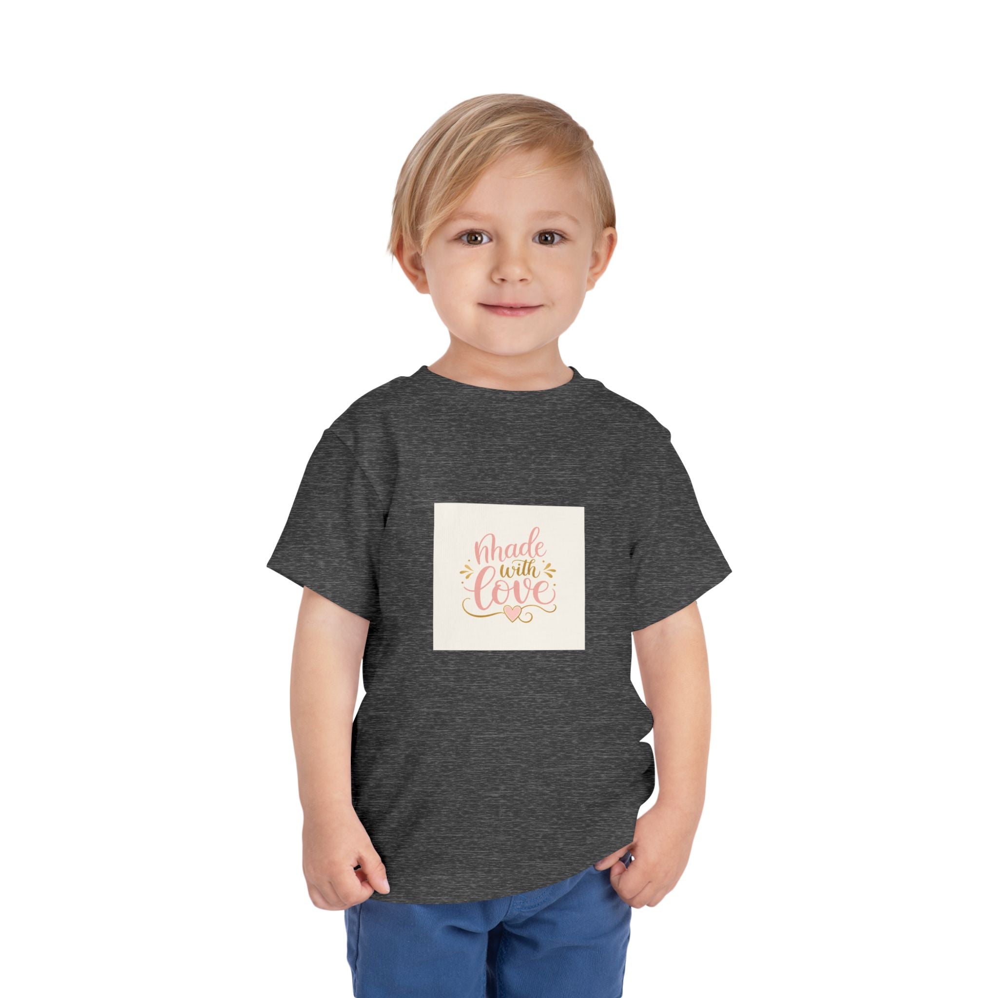 Made With Love Toddler T-Shirt - Nureli Kids