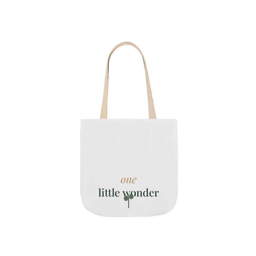 One little wonder Tote canvas tote bag from the Nureli collection