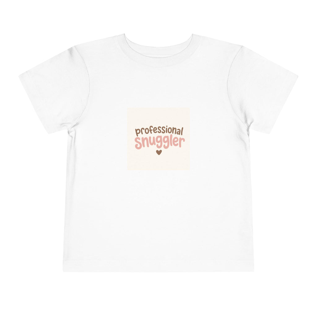 Professional Snuggler toddler t-shirt for kids ages 2-5 by Nureli Kids