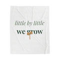 Little by little we grow Blanket