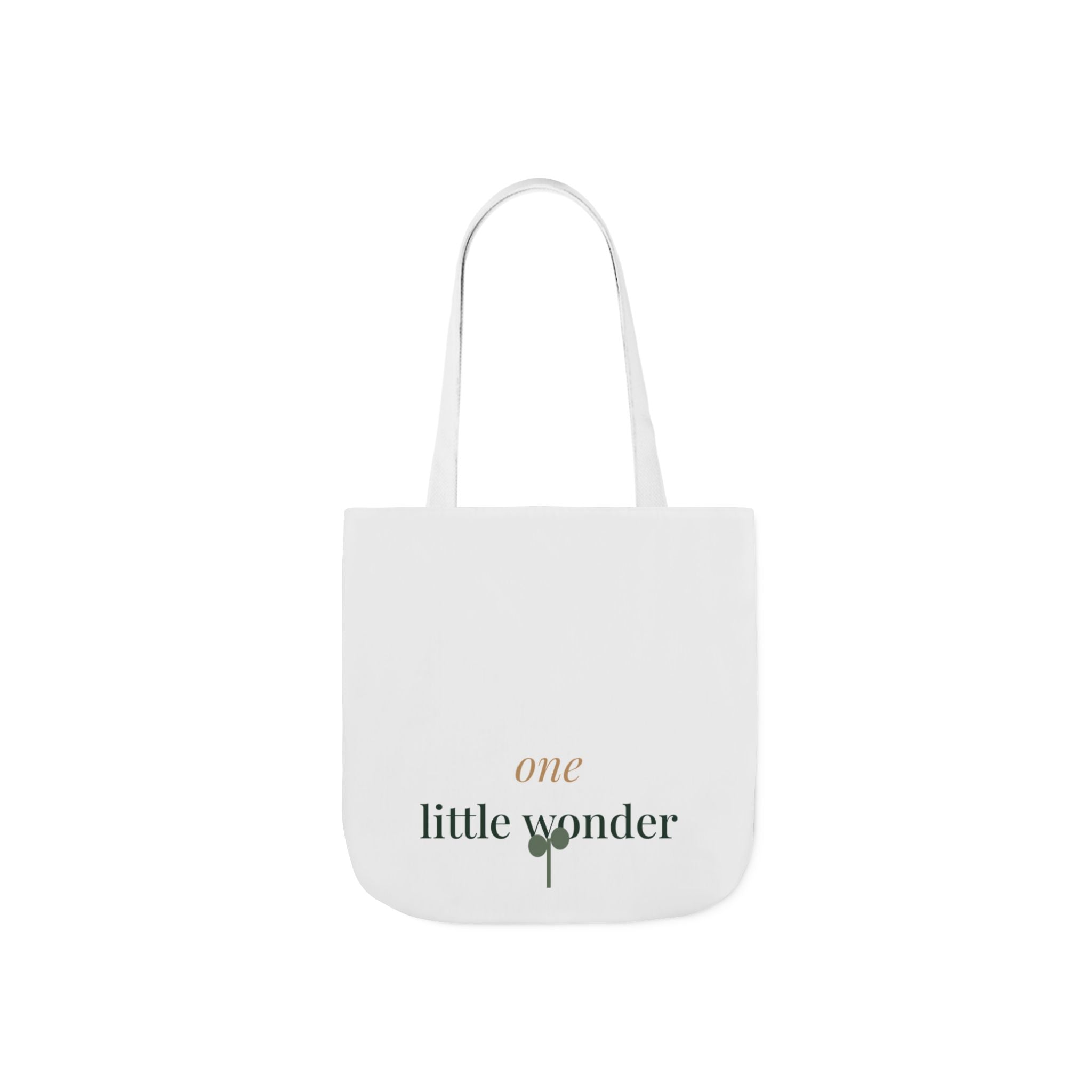 One little wonder Tote canvas tote bag from the Nureli collection, view 5