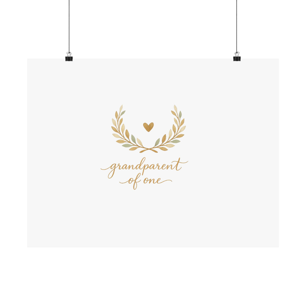 Grandparent of One Art Print