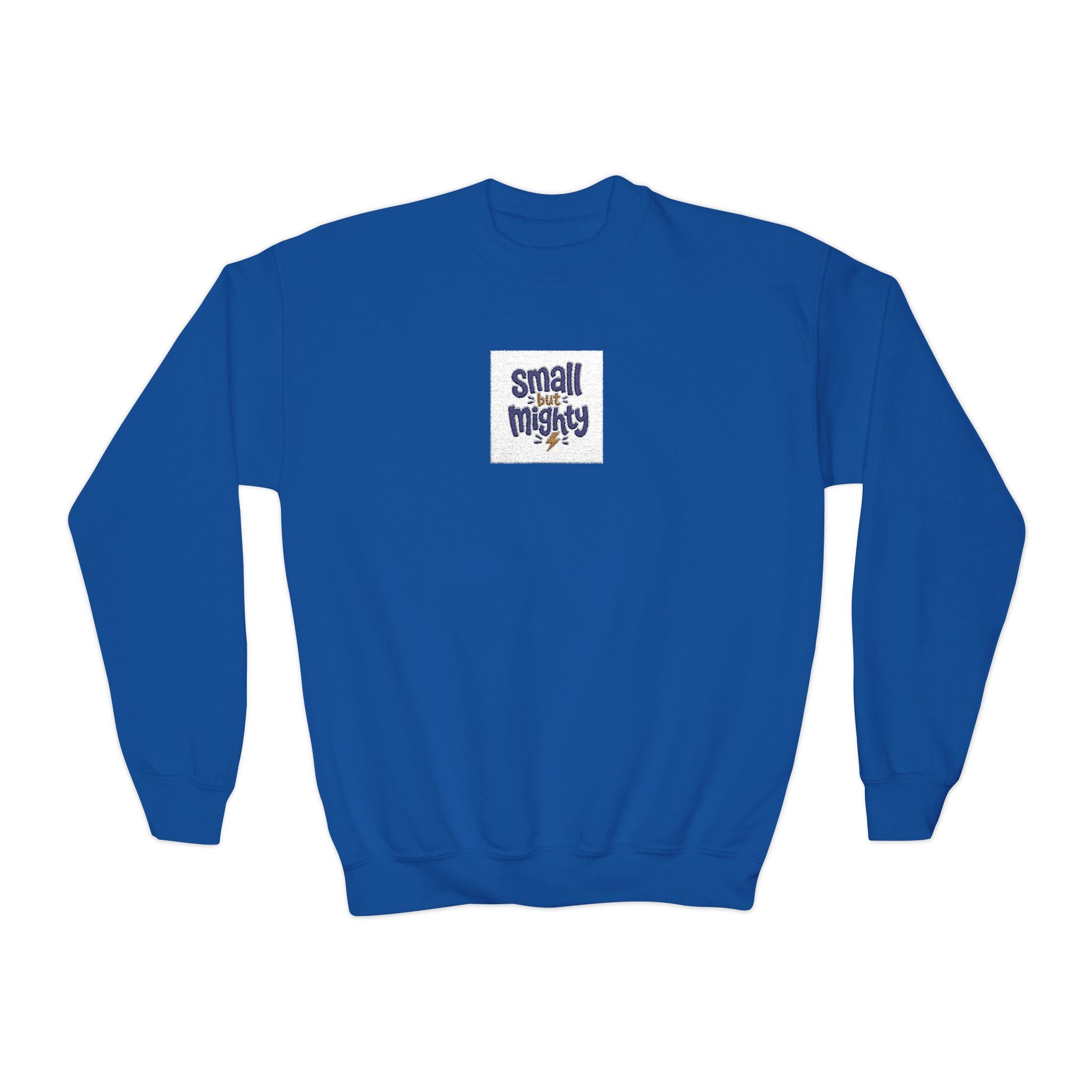 Small But Mighty Kids Sweatshirt from the Nureli collection, view 7