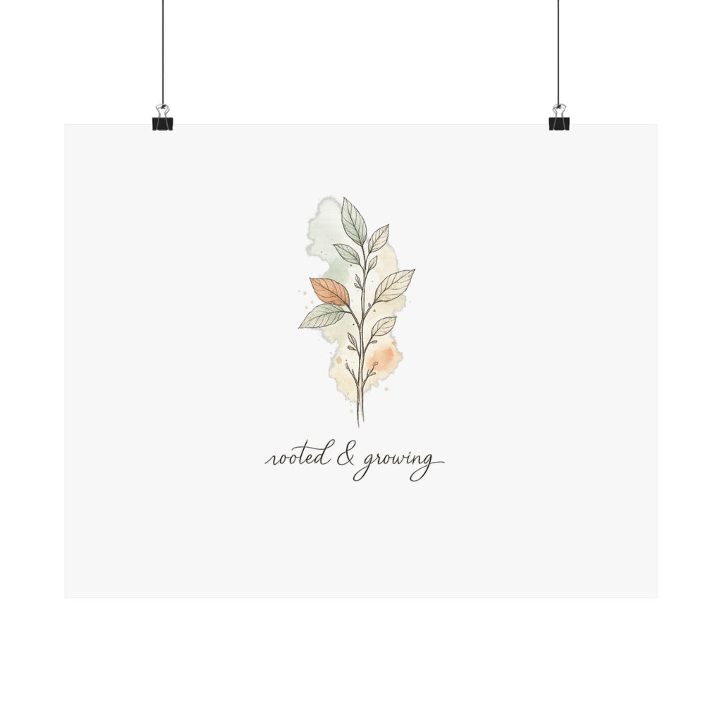 Rooted & Growing Art Print
