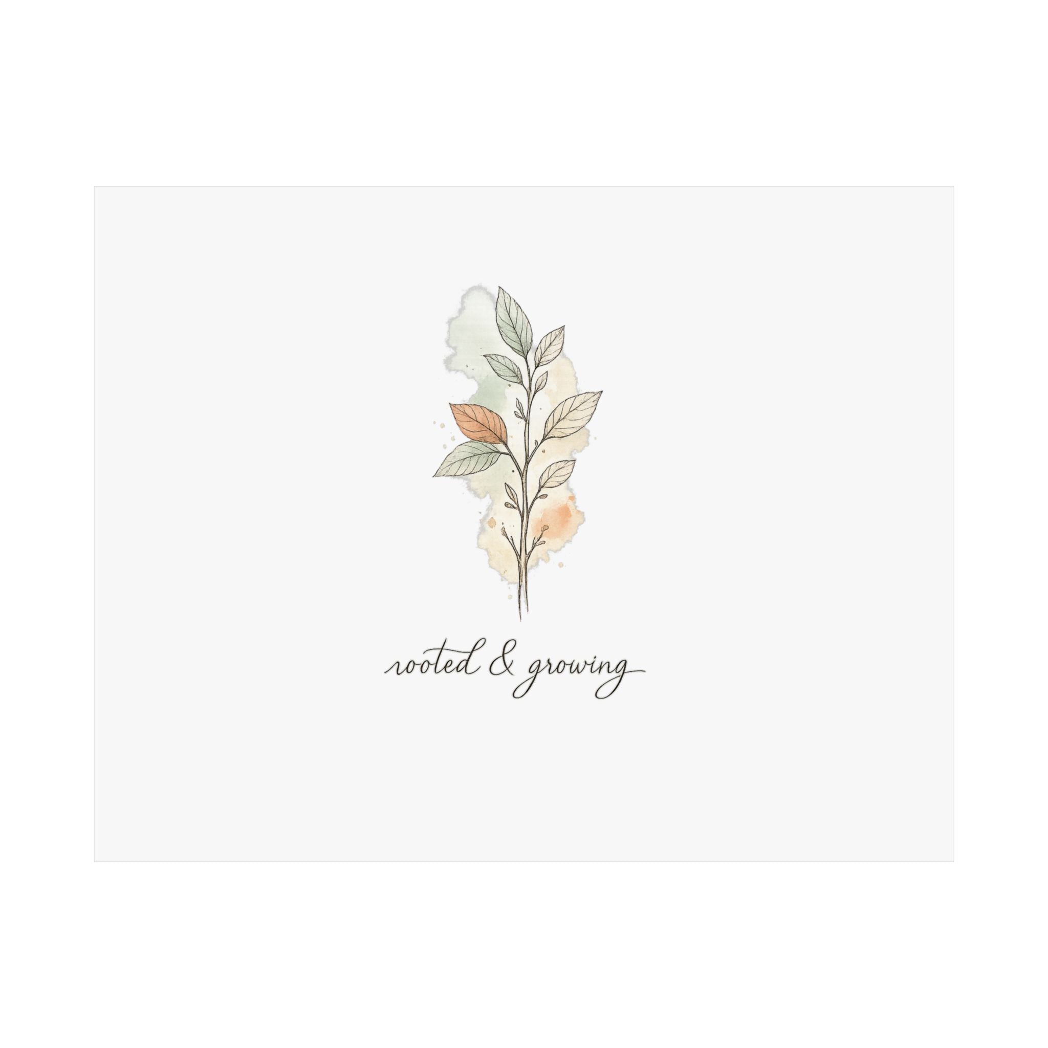 Rooted & Growing Art Print