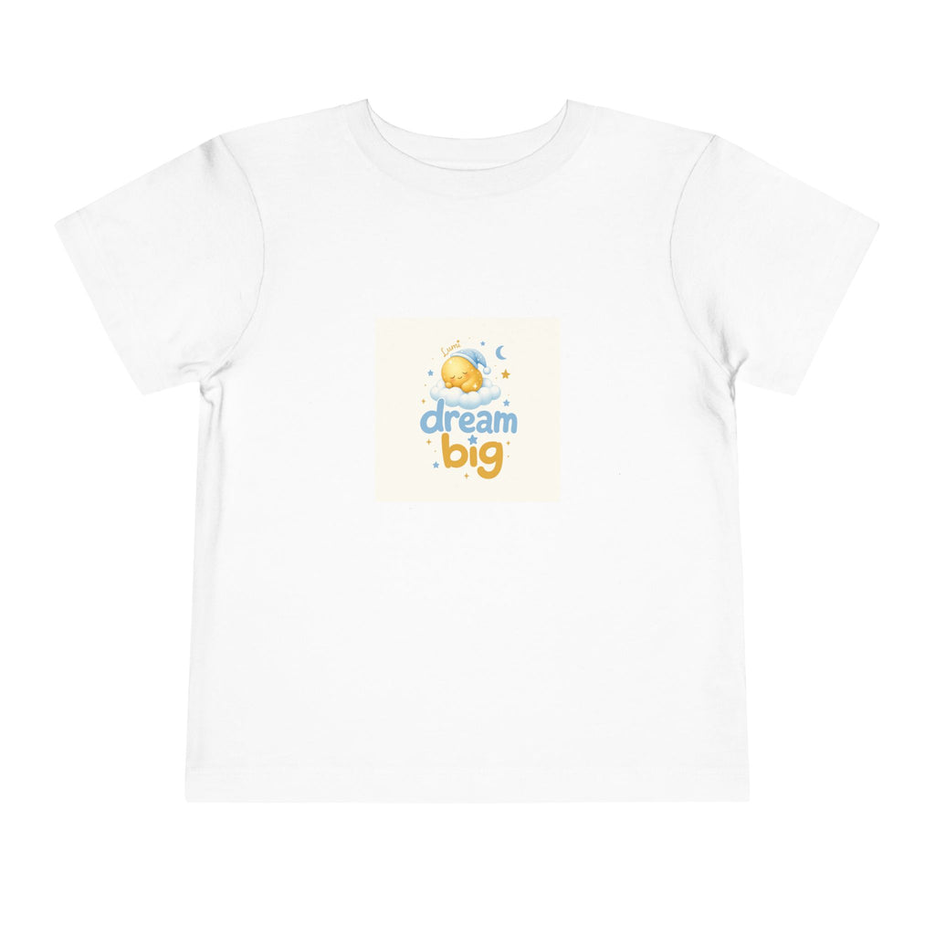 Dream Big toddler t-shirt for kids ages 2-5 by Nureli Kids
