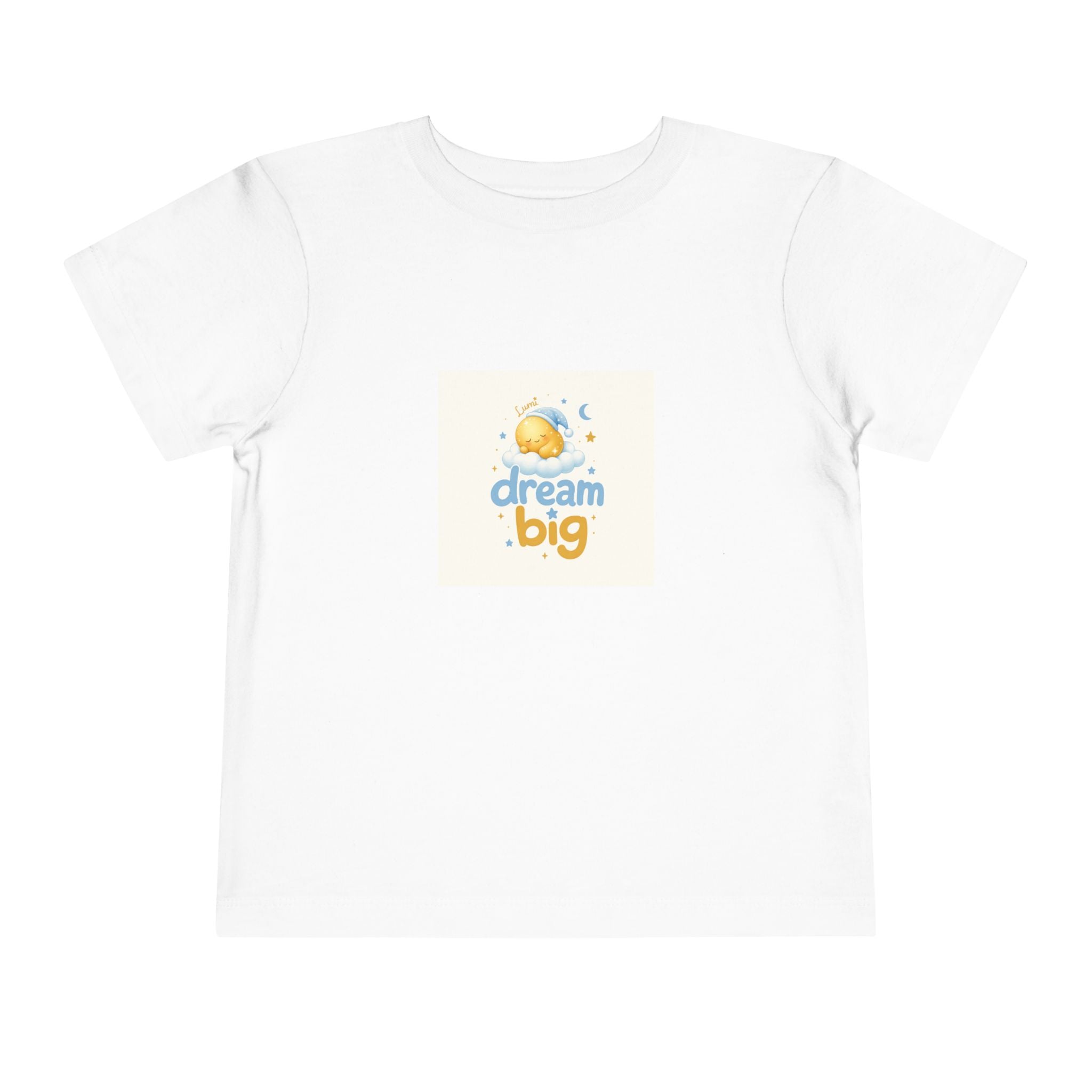 Dream Big toddler t-shirt for kids ages 2-5 by Nureli Kids