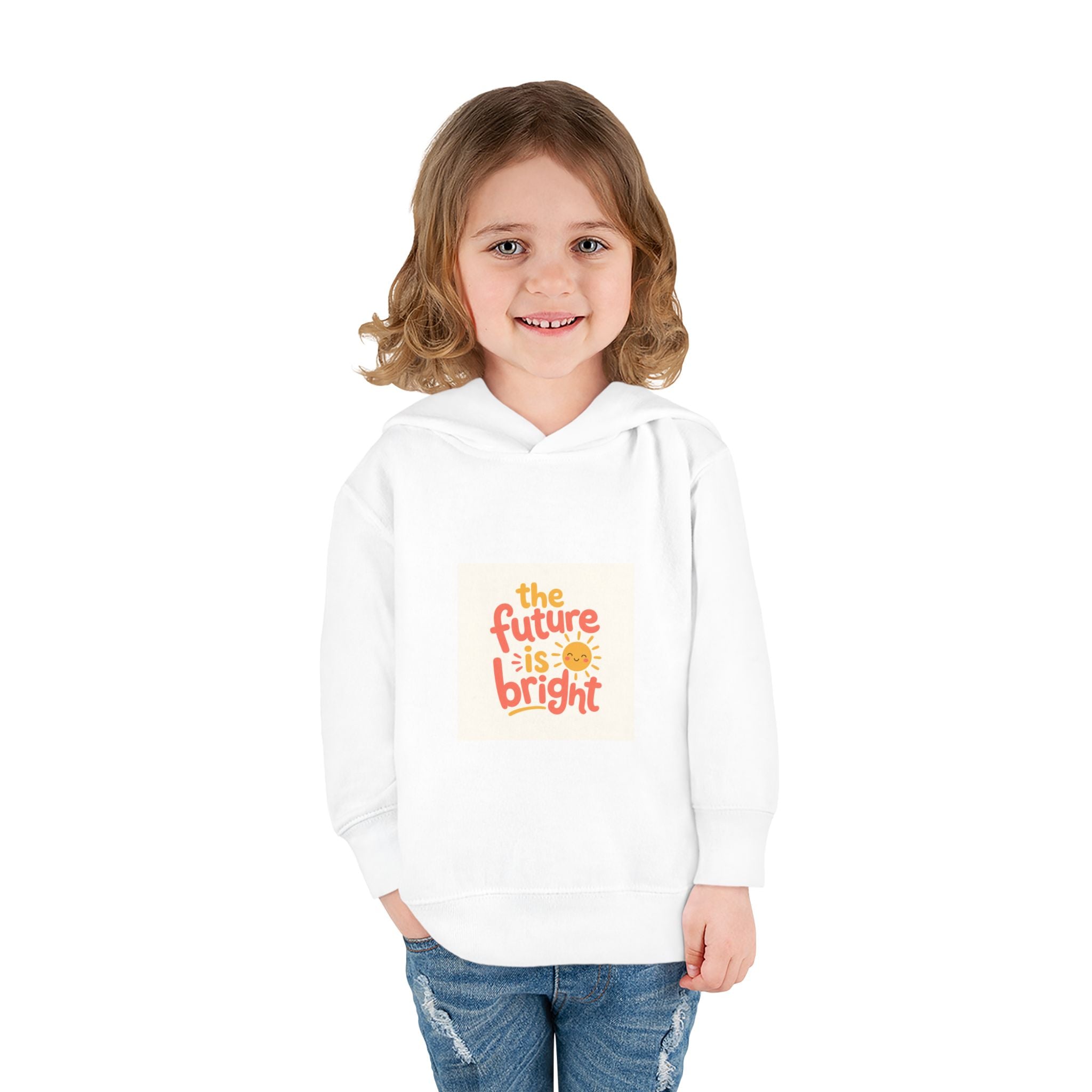 The Future Is Bright Toddler Hoodie — Nureli Kids