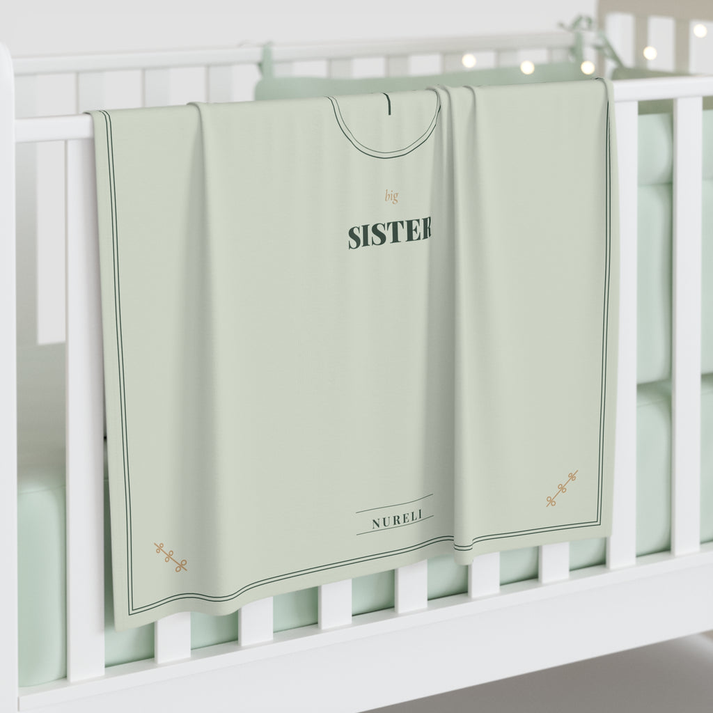 Big Sister Swaddle Blanket
