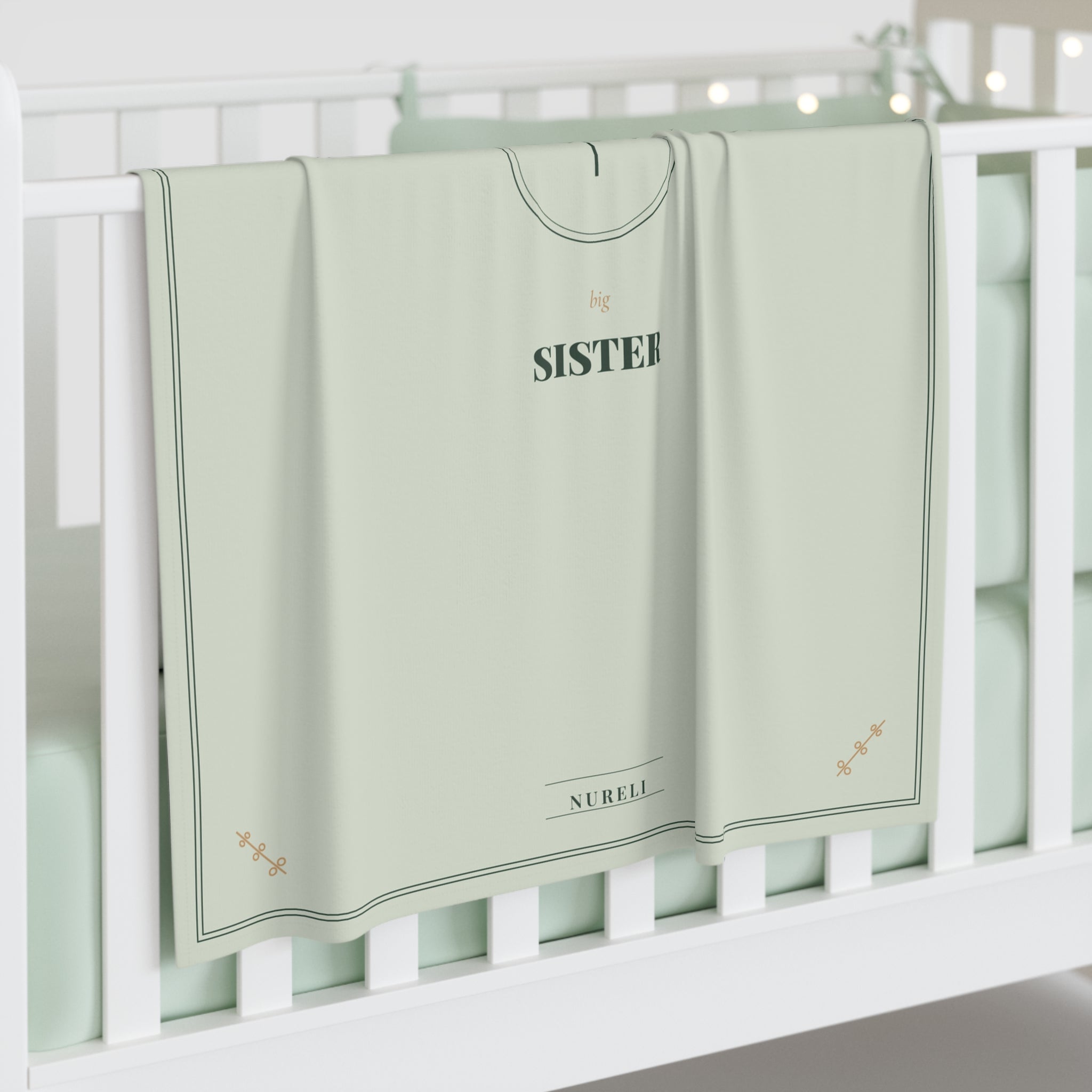 Big Sister Swaddle Blanket