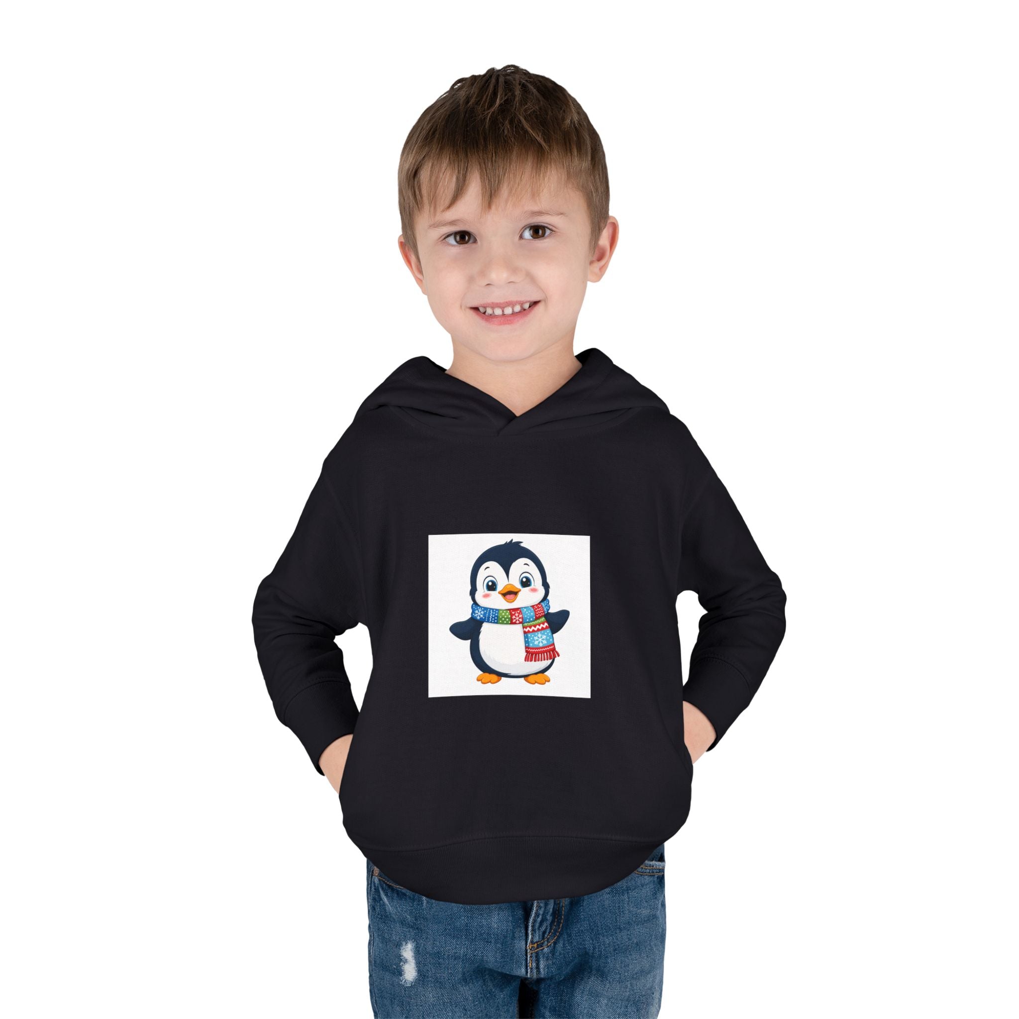 Waddle Penguin Toddler Hoodie — Nureli Kids