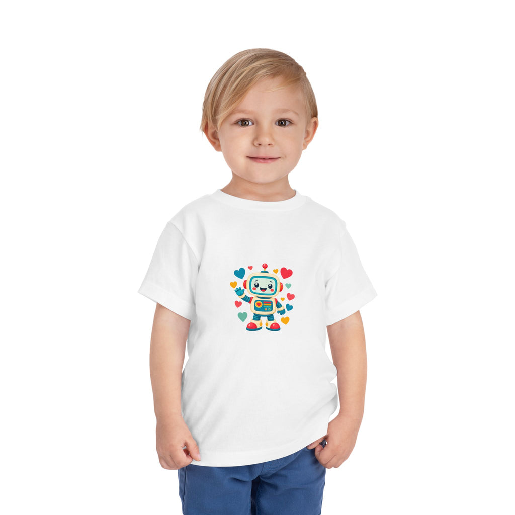 Beep Boop Robot Toddler T-Shirt — Nureli Kids