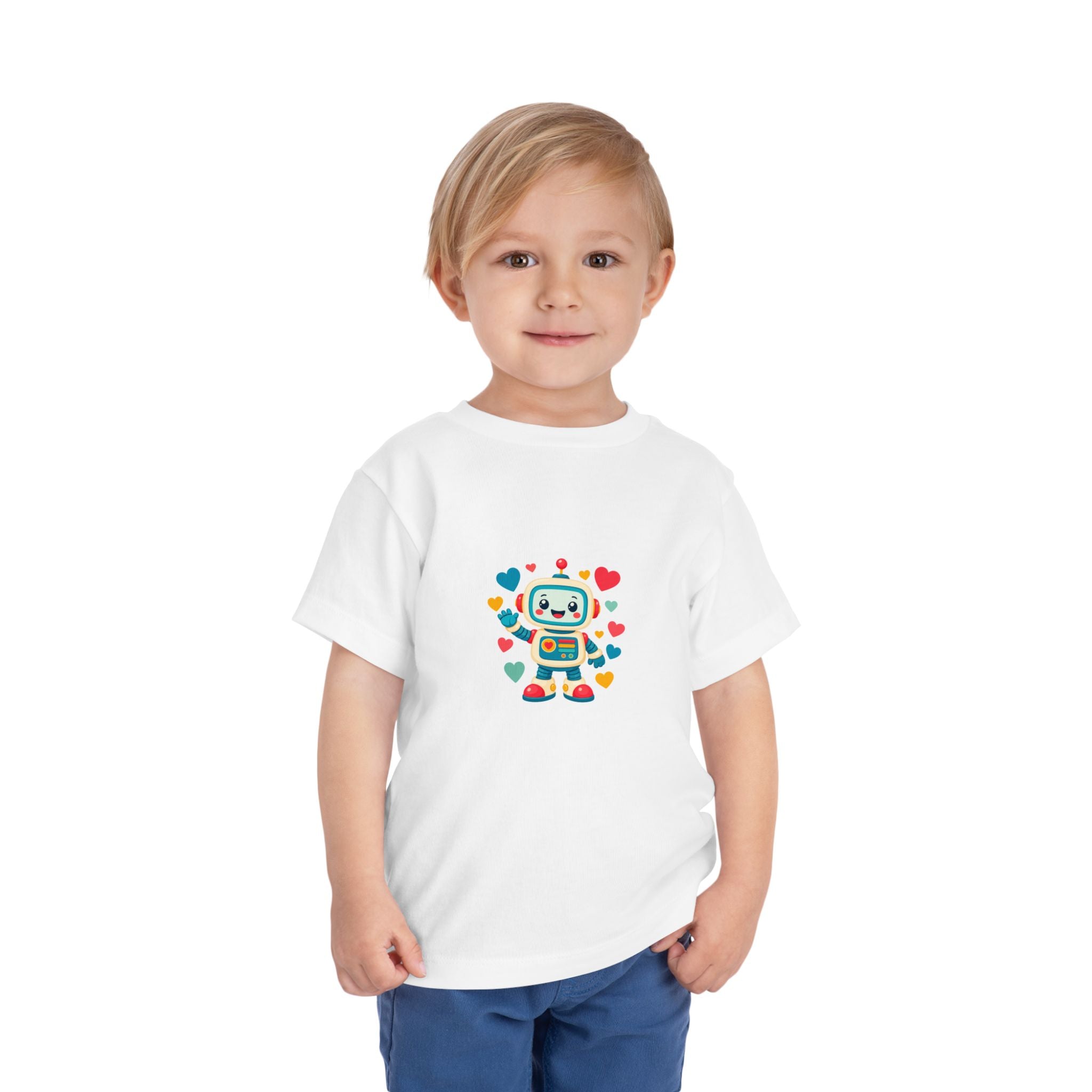 Beep Boop Robot Toddler T-Shirt — Nureli Kids