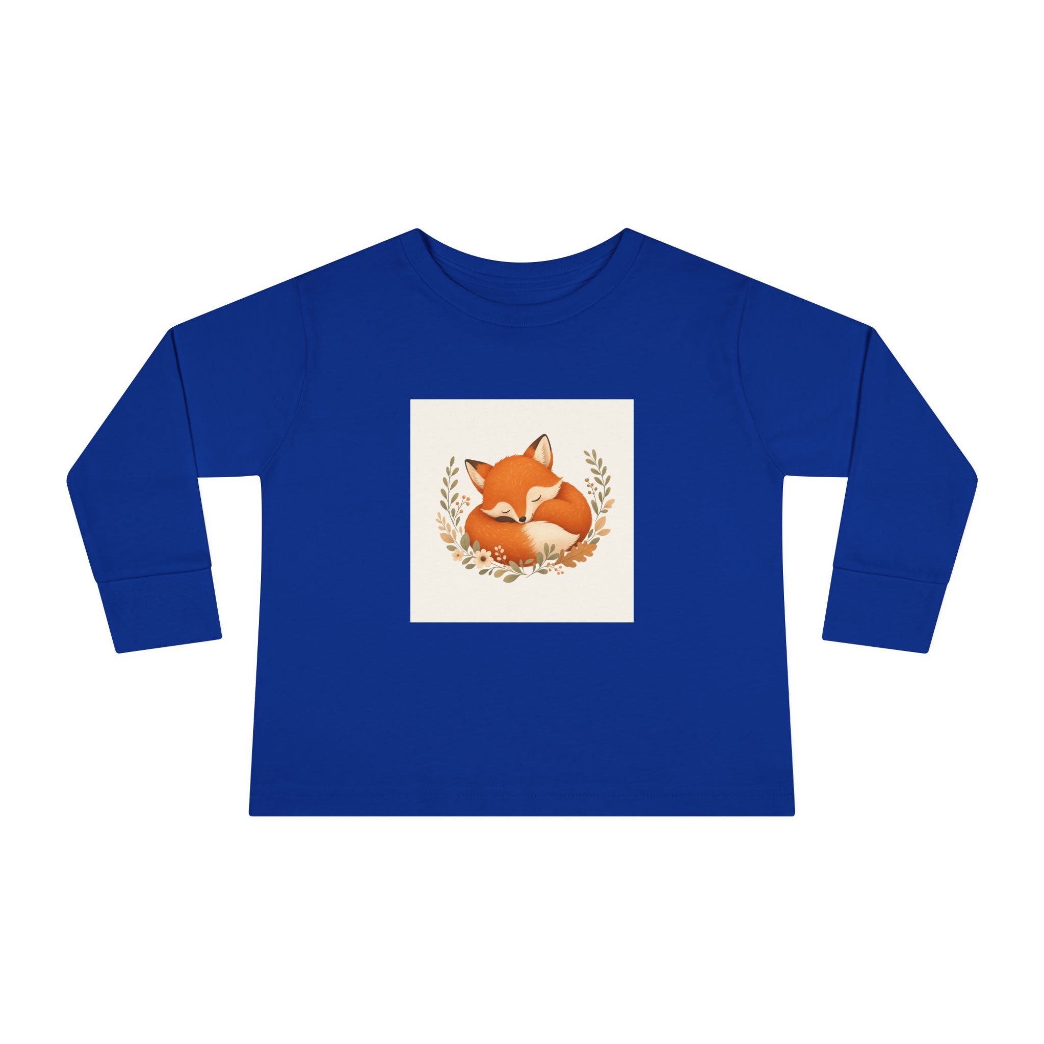 Clever Fox kids long-sleeve tee from the Nureli collection, view 4