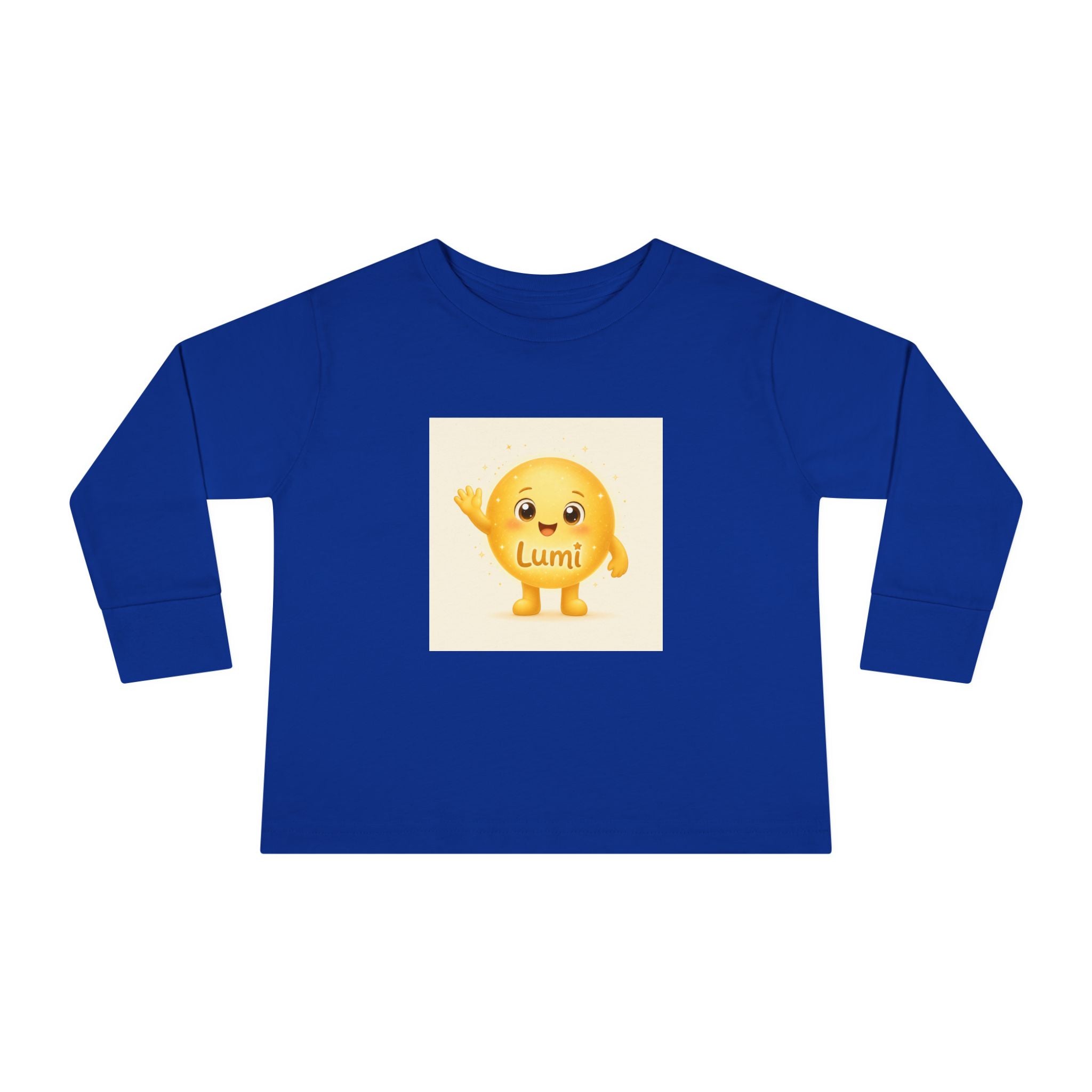 Lumi Waving kids long-sleeve tee from the Nureli collection, view 4