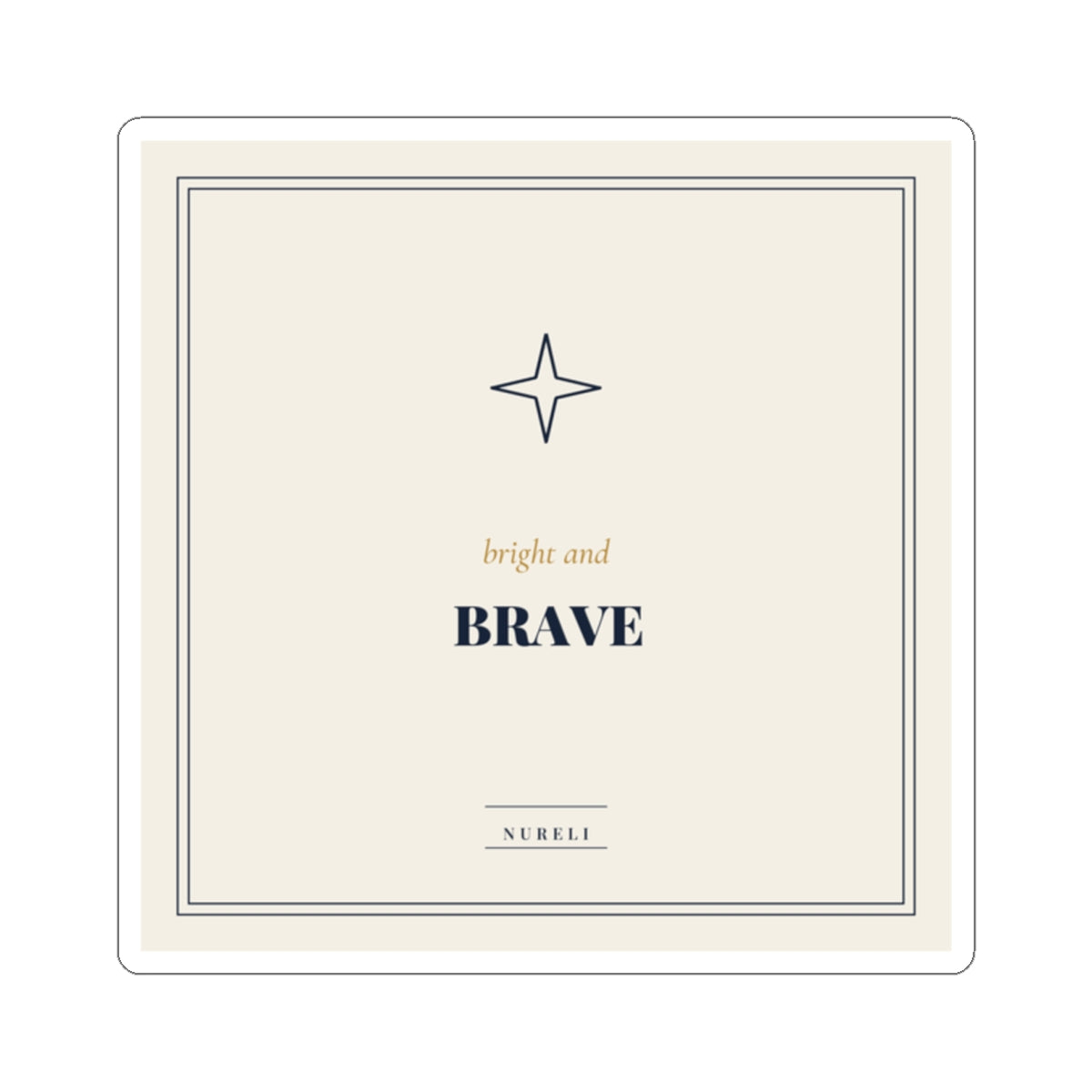 Bright and Brave Kiss-Cut Stickers