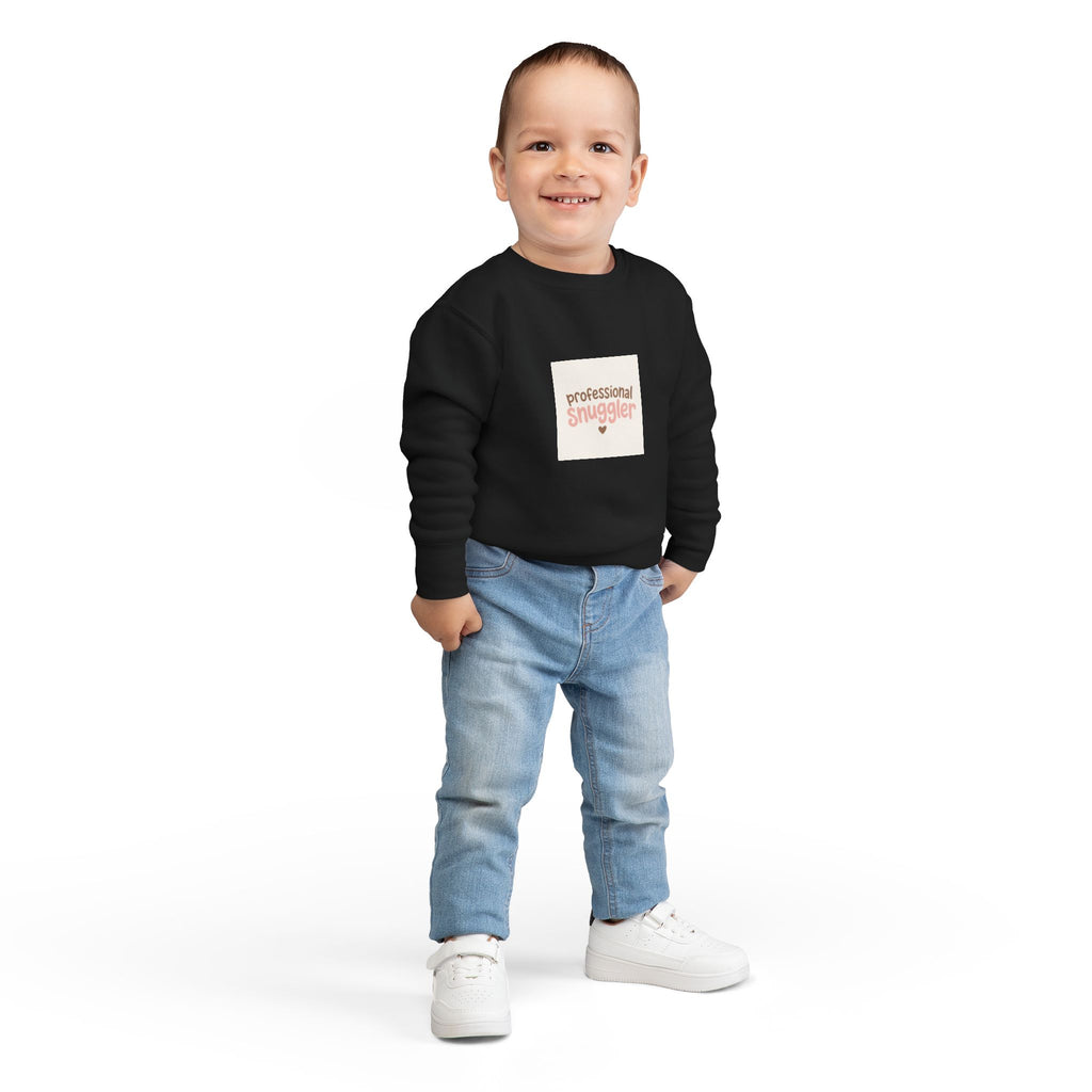 Professional Snuggler Toddler Sweatshirt - Nureli Kids