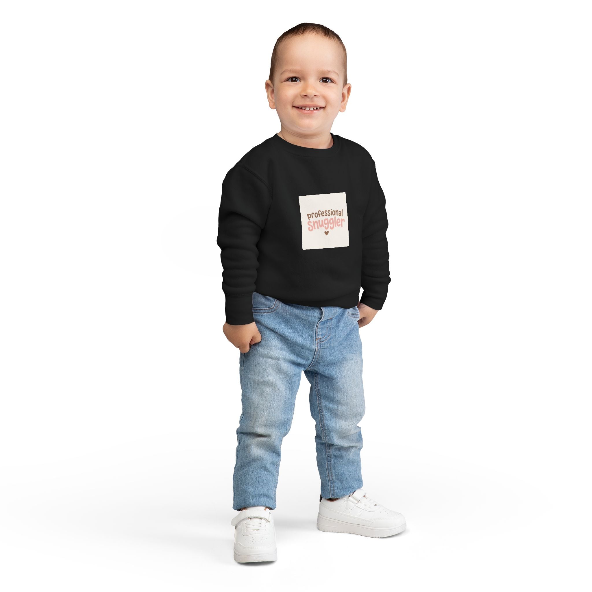 Professional Snuggler Toddler Sweatshirt - Nureli Kids
