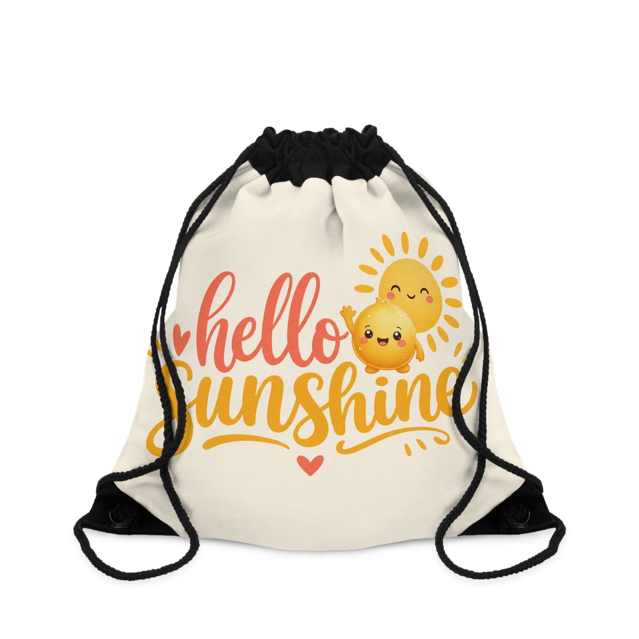 Hello Sunshine Kids Drawstring Bag - Nureli Kids