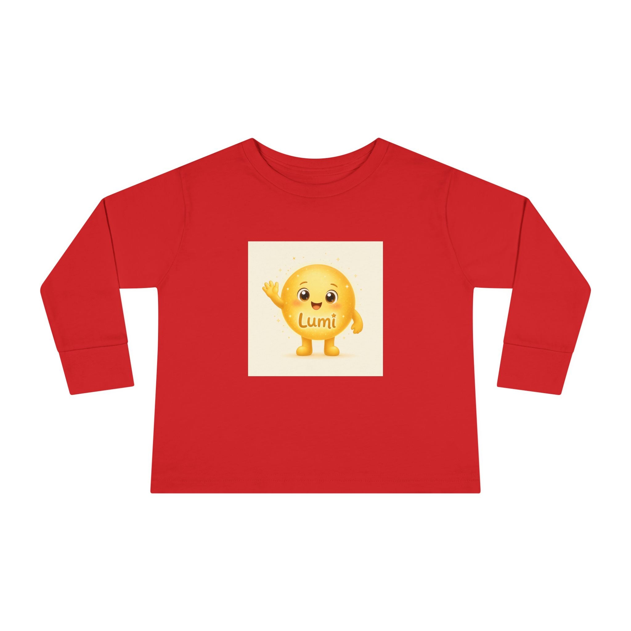 Lumi Waving kids long-sleeve tee from the Nureli collection, view 8