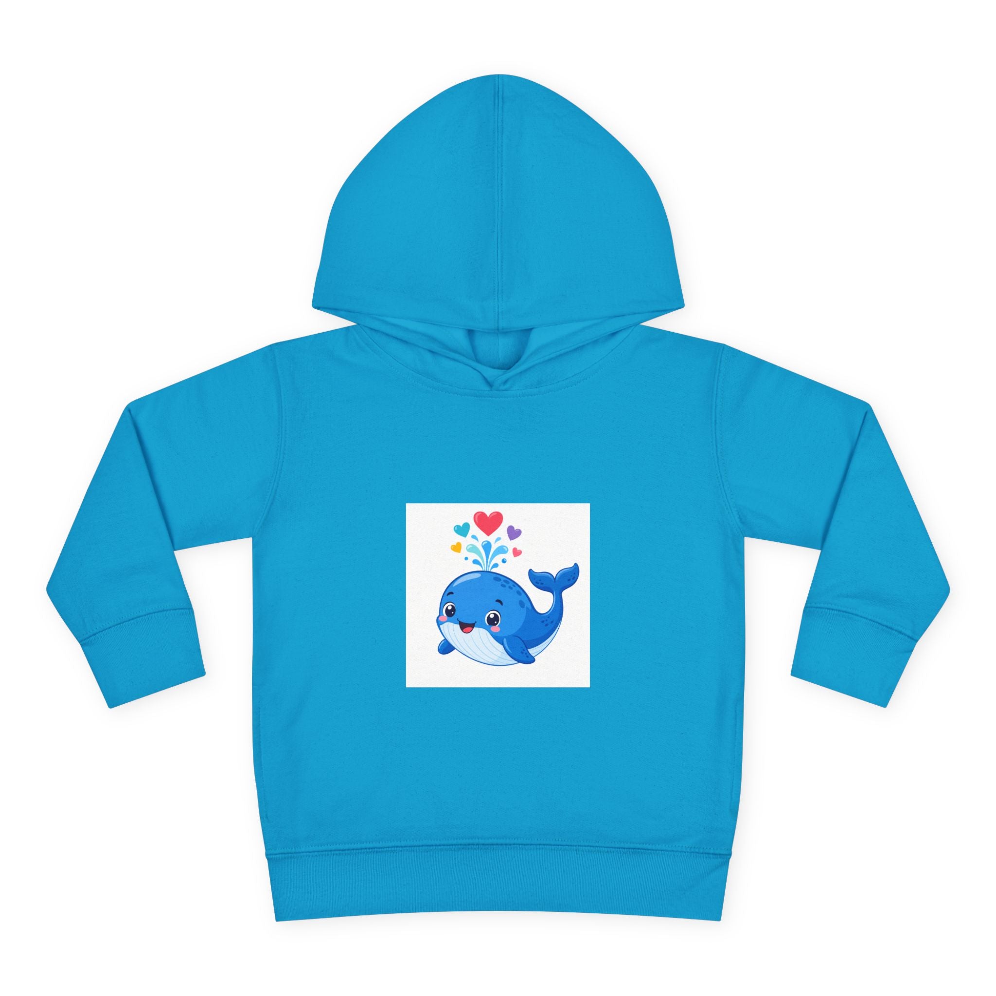 Happy Whale Toddler Hoodie — Nureli Kids