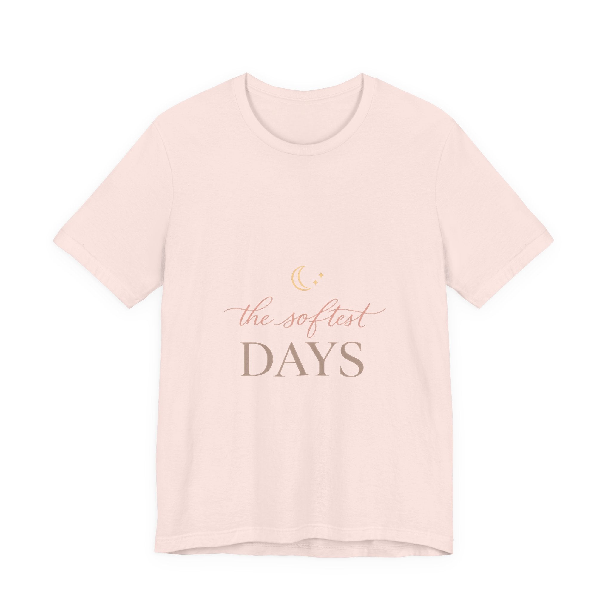 The Softest Days soft cotton tee from the Nureli collection, view 2