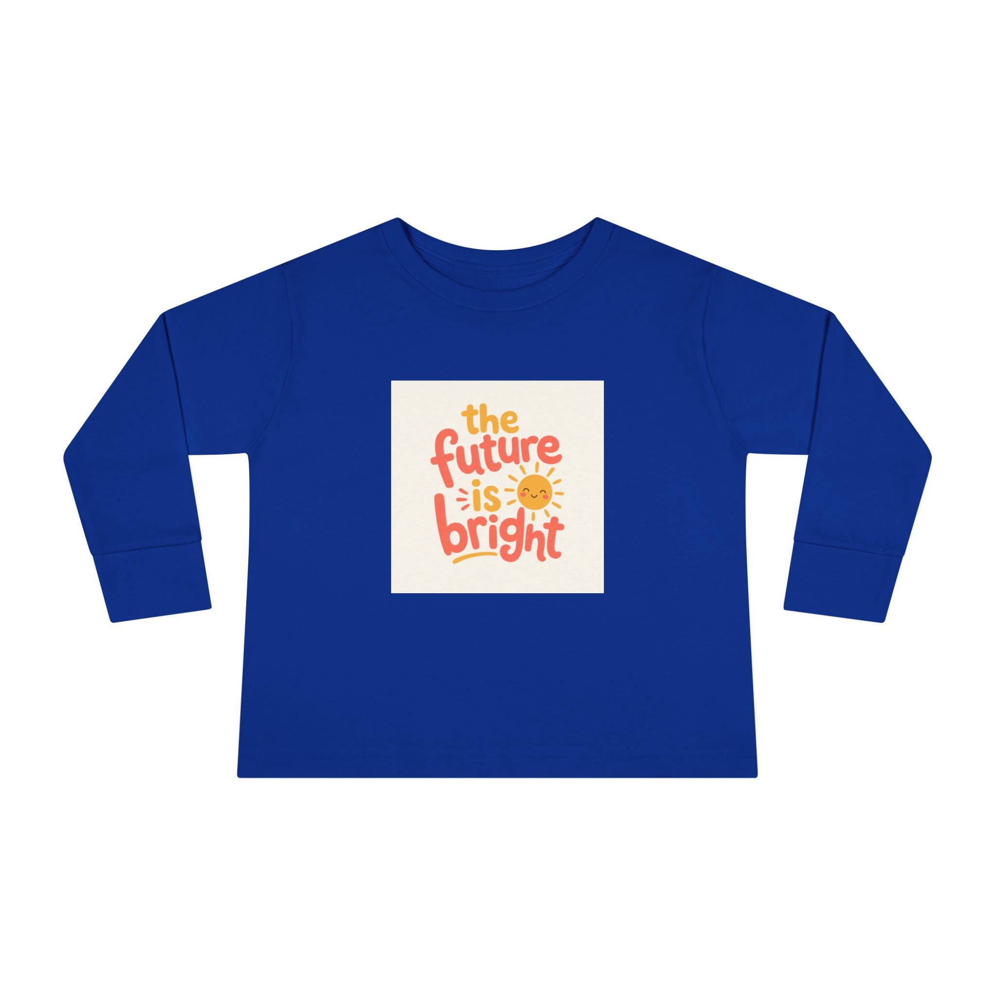 The Future Is Bright Toddler Long-Sleeve Tee — Nureli Kids