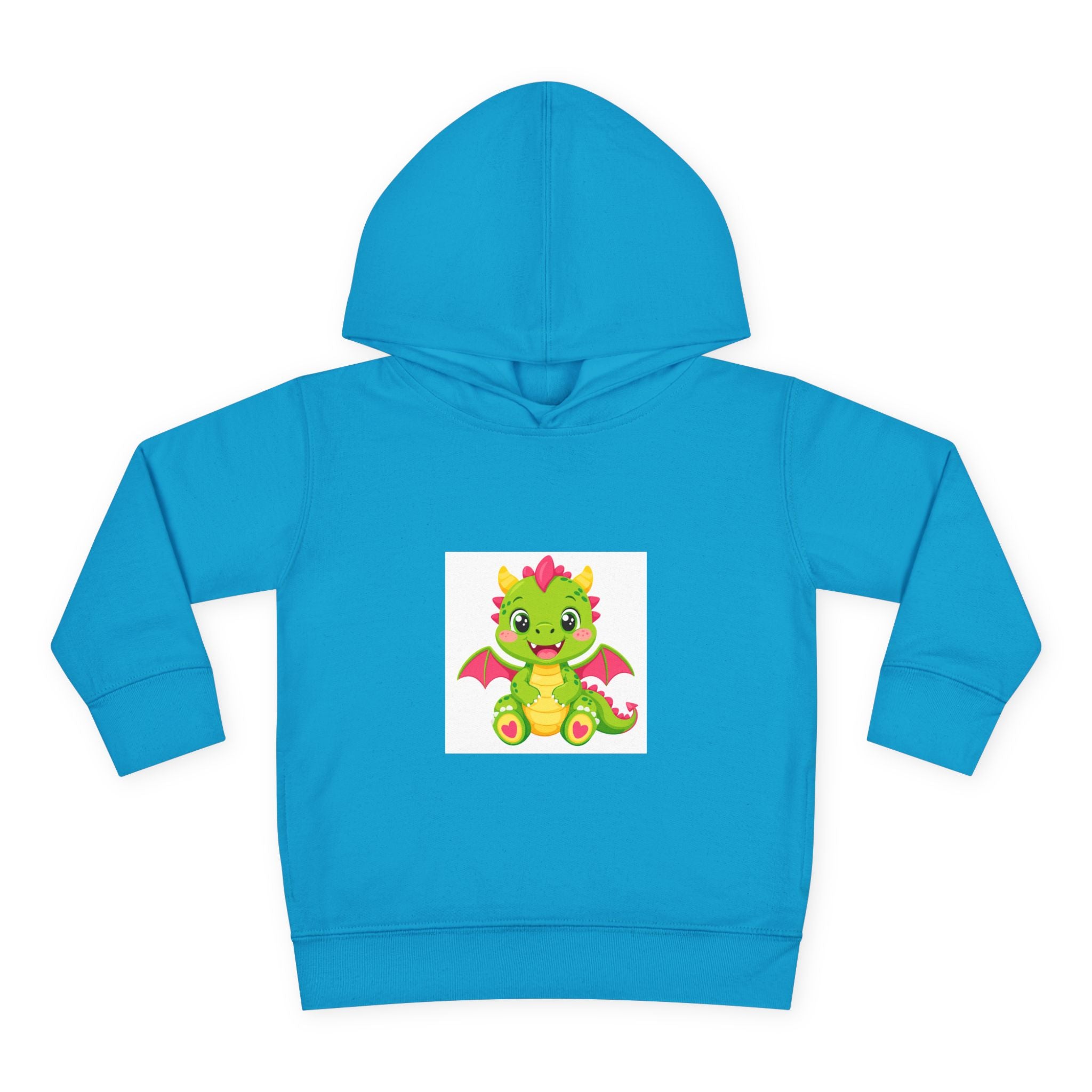 Tiny Dragon soft toddler hoodie from the Nureli collection, view 6