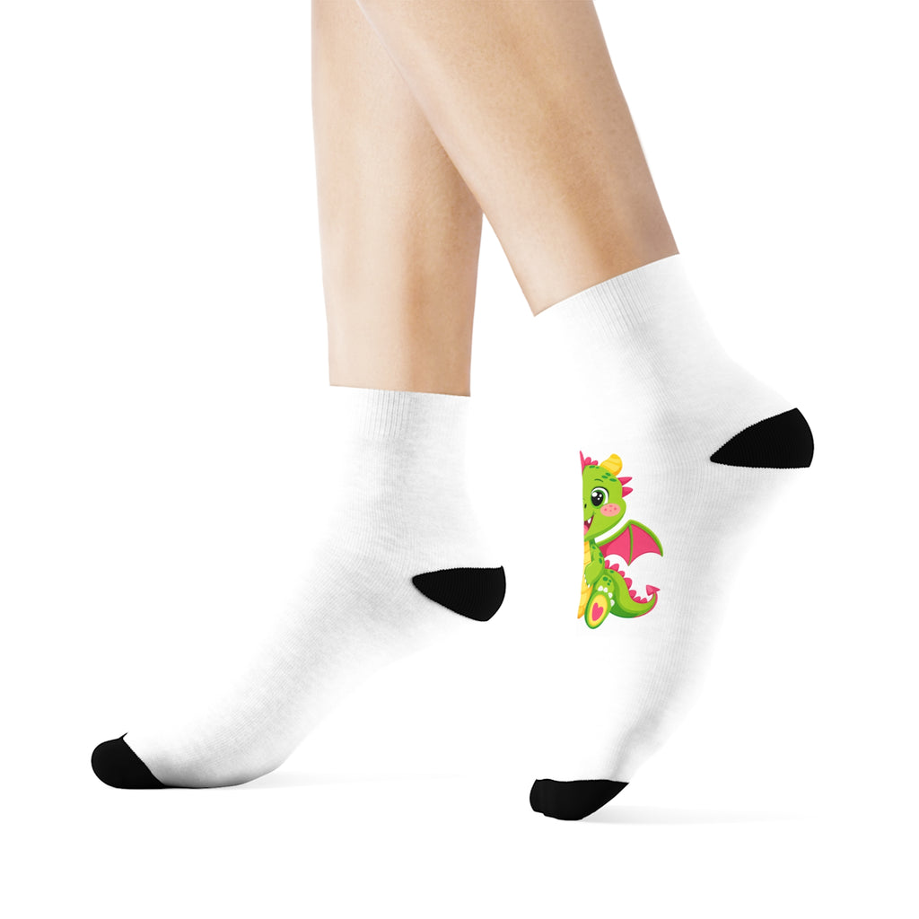 Tiny Dragon Kids Crew Socks — Nureli Kids