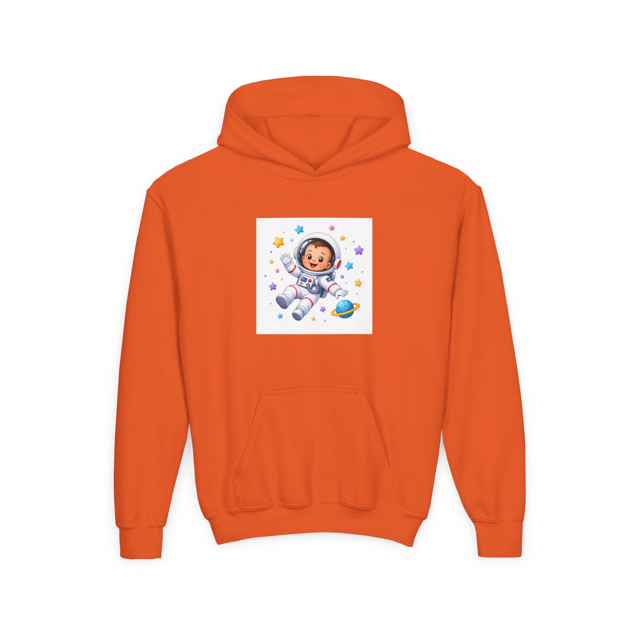 Little Astronaut soft toddler hoodie from the Nureli collection, view 5