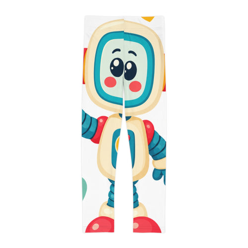 Beep Boop Robot kids leggings by Nureli Kids