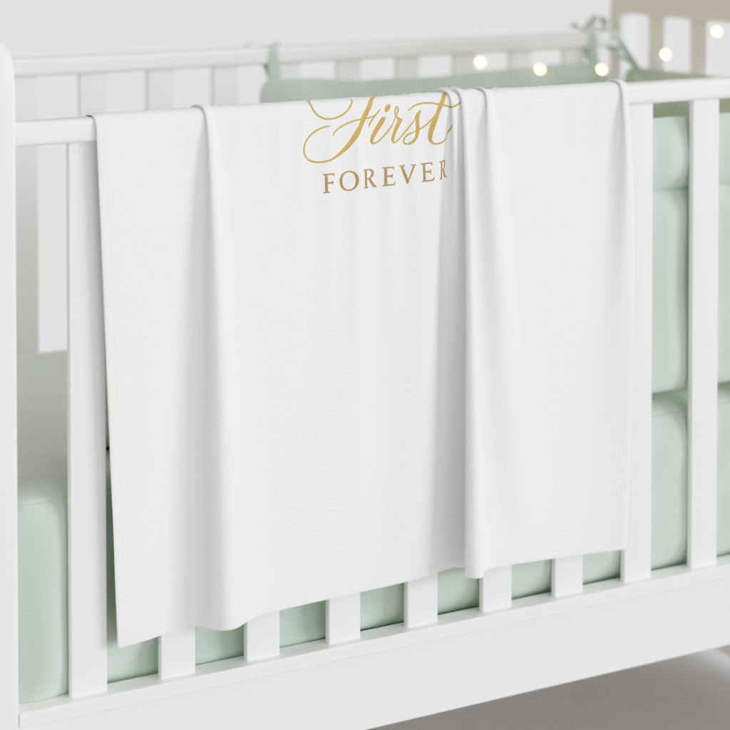 First & Forever Swaddle Blanket