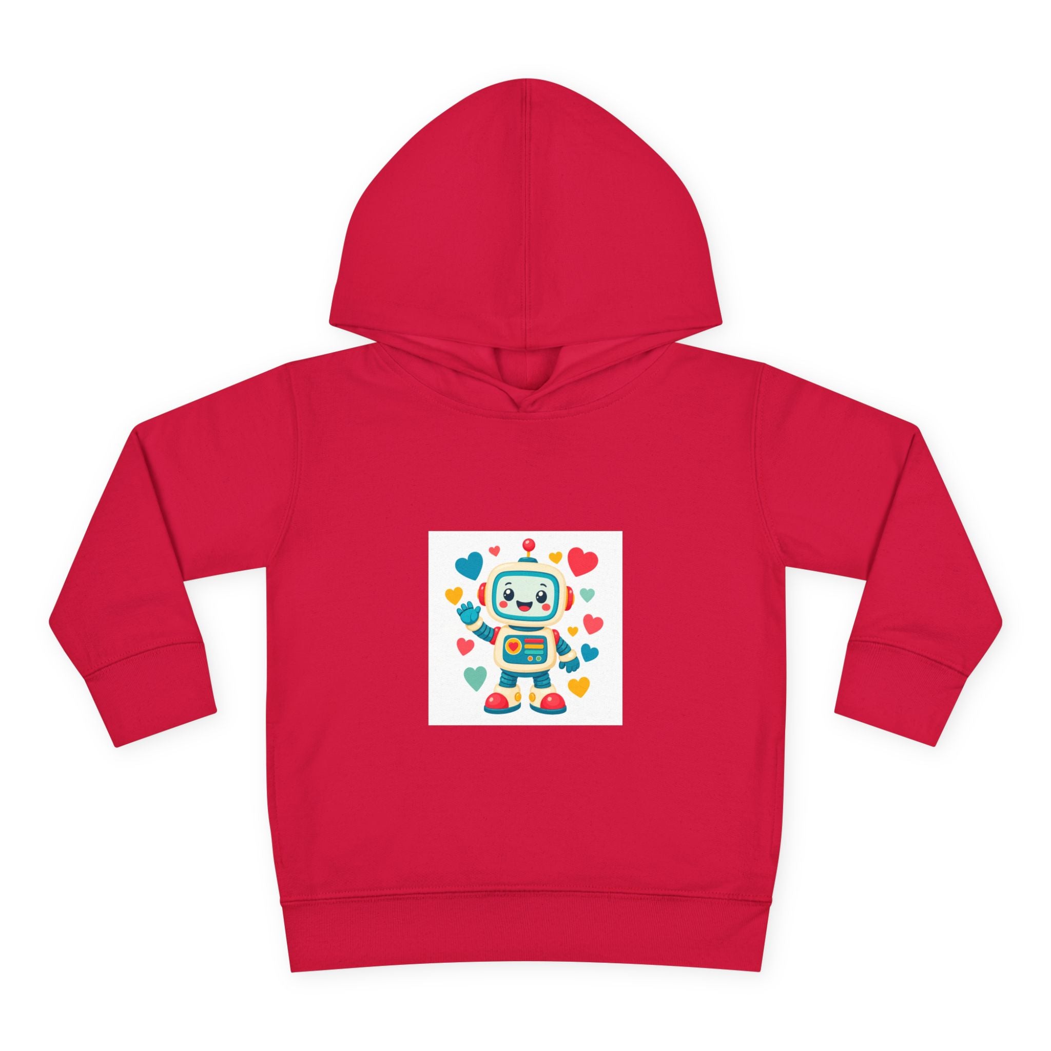 Beep Boop Robot Toddler Hoodie - Nureli Kids