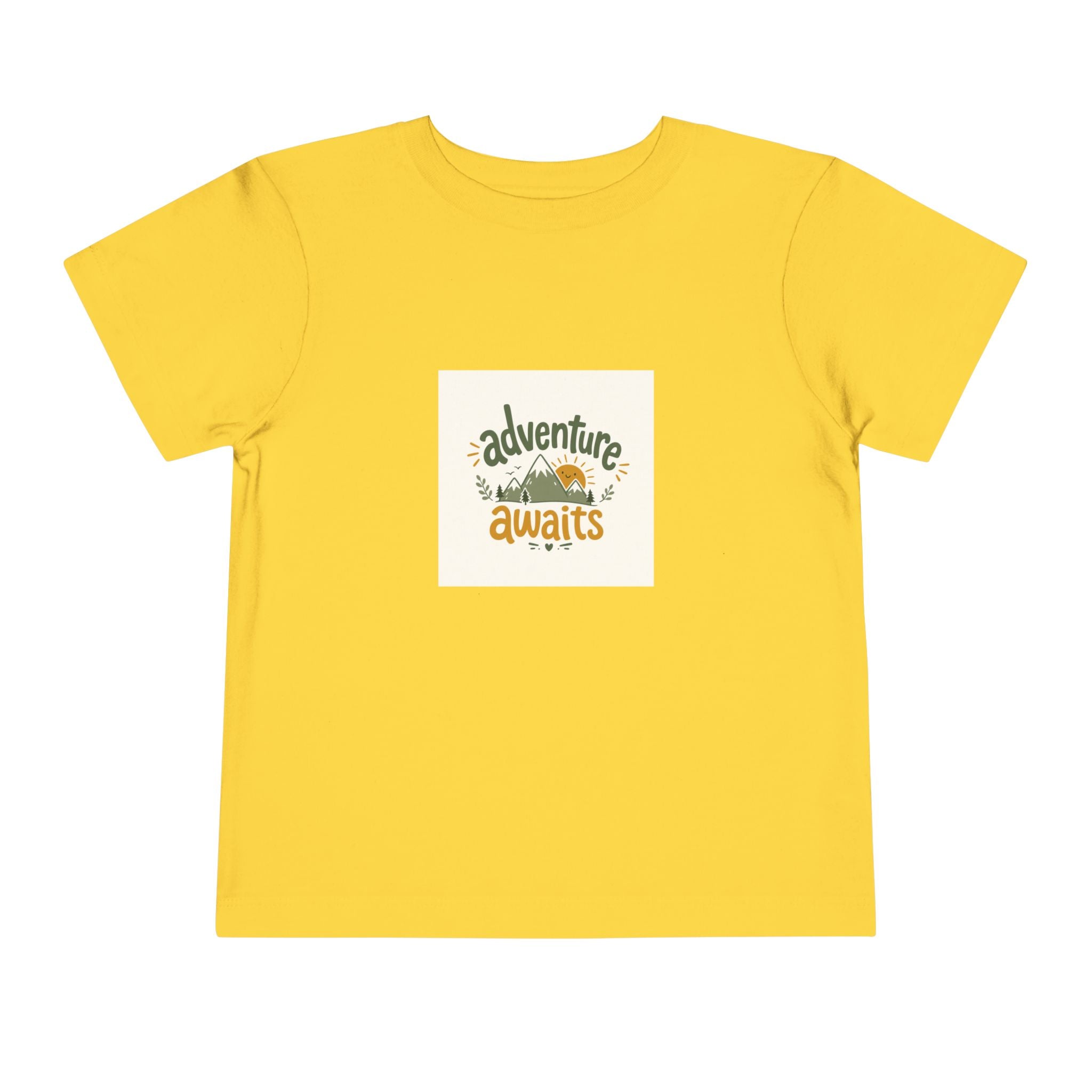 Adventure Awaits soft toddler tee from the Nureli collection, view 7