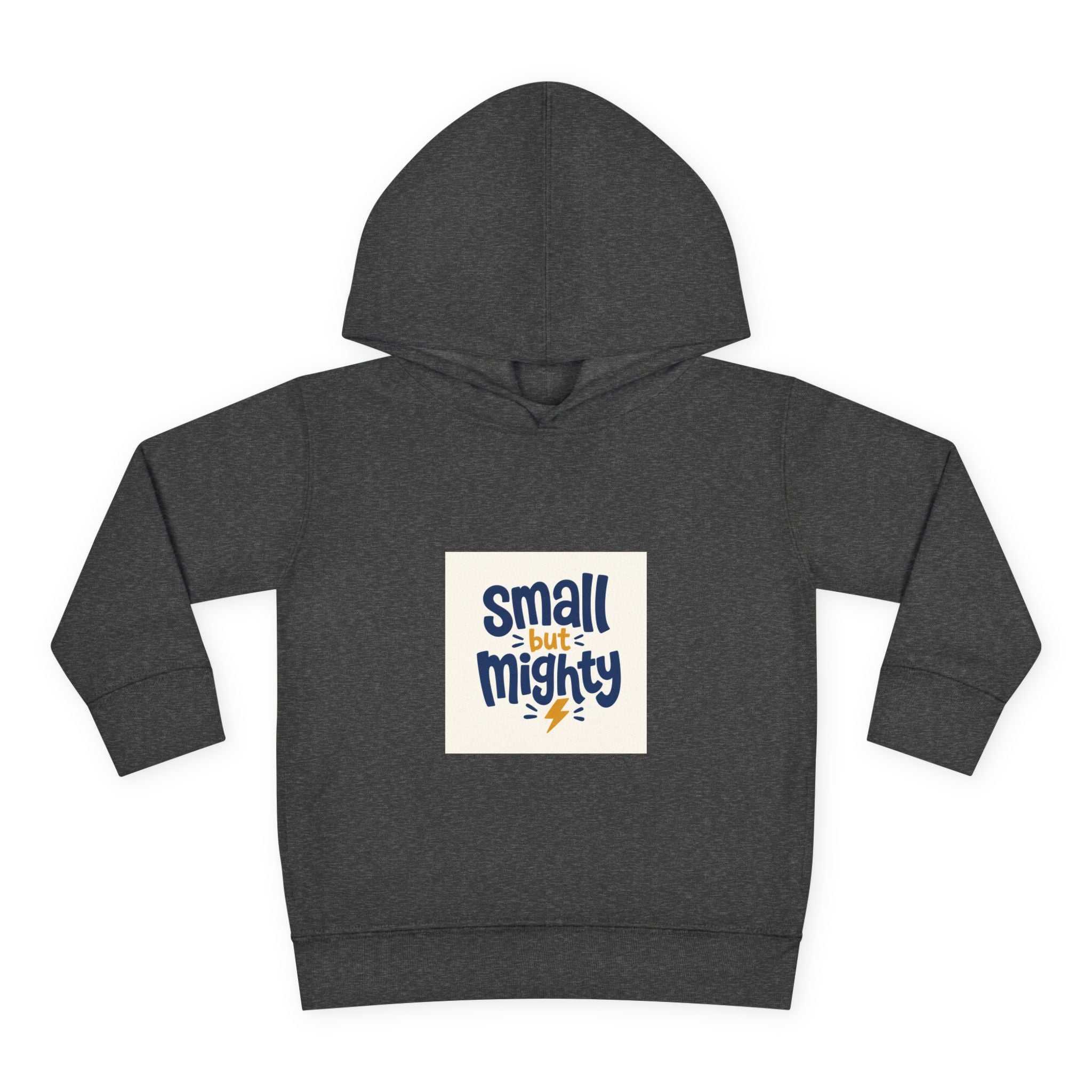 Small But Mighty Toddler Hoodie from the Nureli collection, view 8