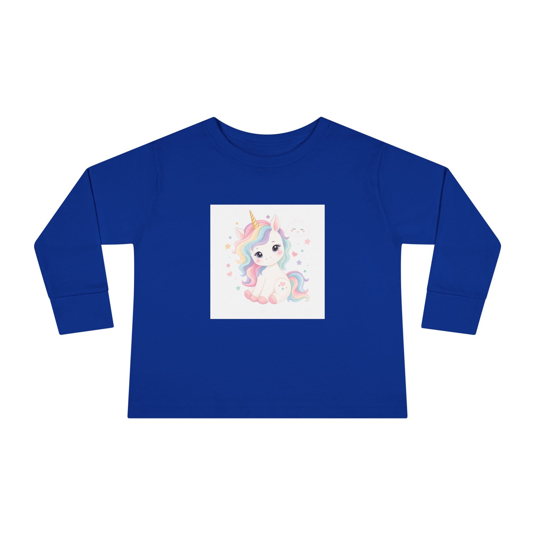 Dreamy Unicorn kids long-sleeve tee from the Nureli collection, view 4