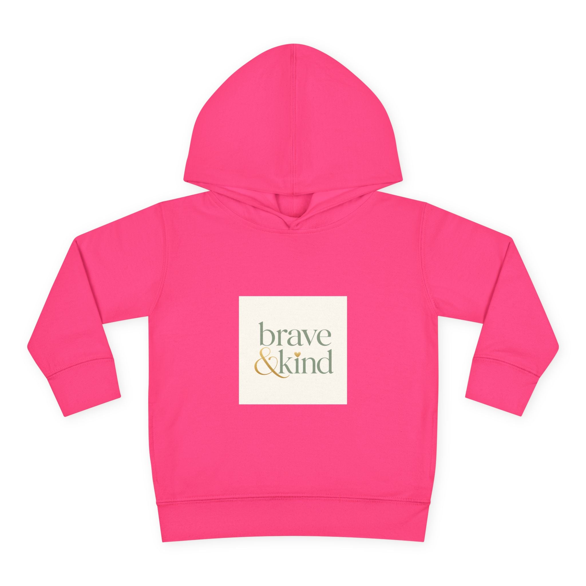 Brave And Kind Toddler Hoodie - Nureli Kids