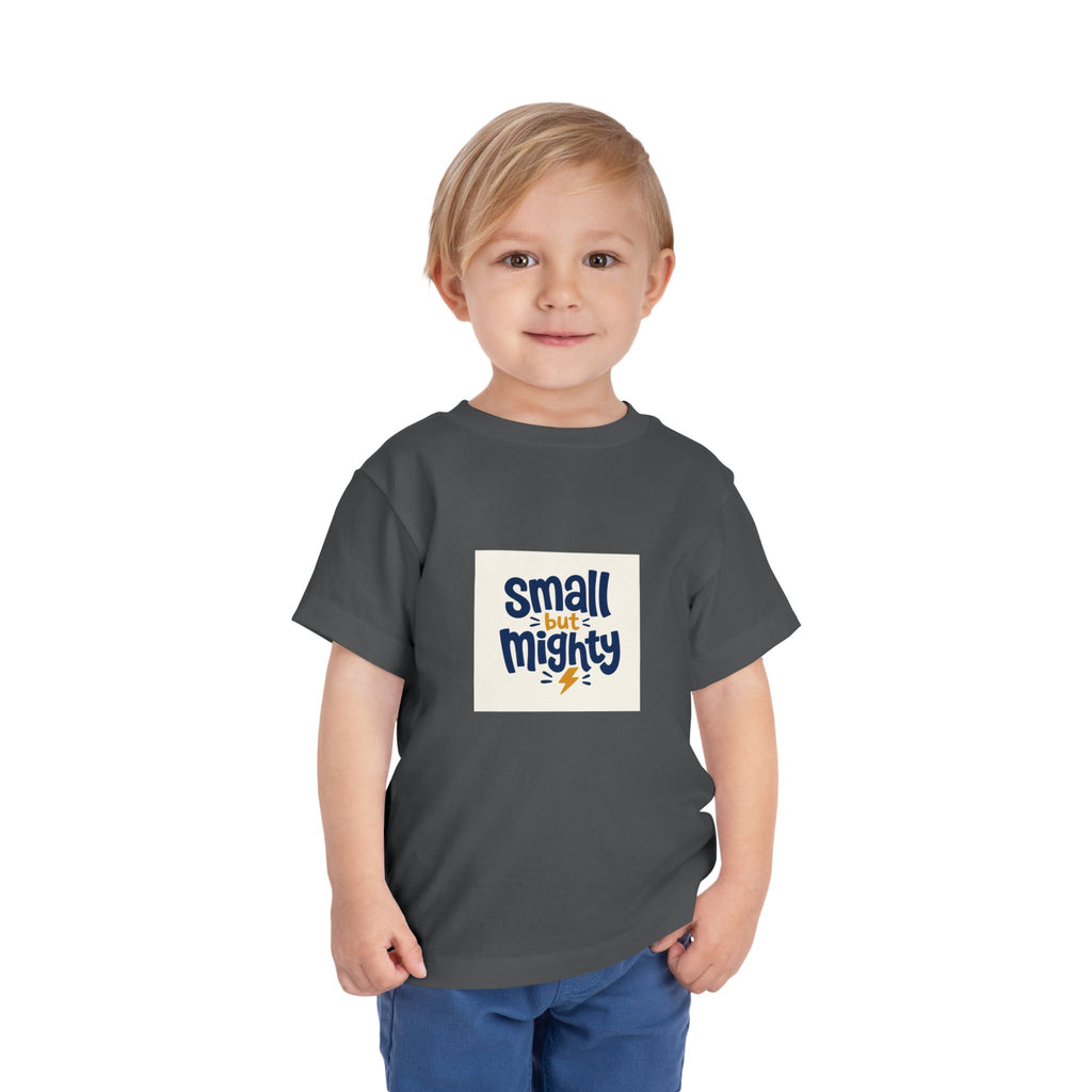 Small But Mighty Toddler T-Shirt from the Nureli collection, view 56
