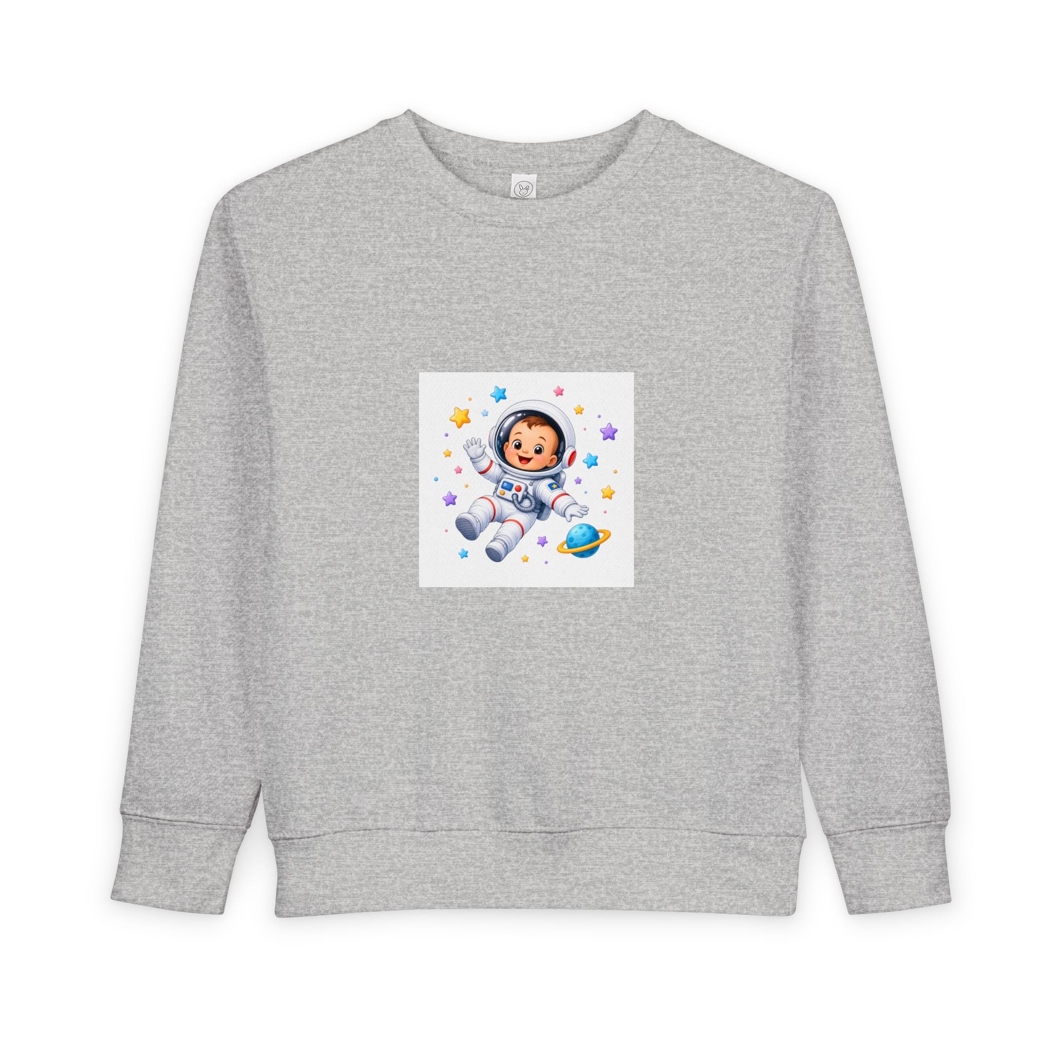 Little Astronaut soft toddler tee from the Nureli collection, view 2
