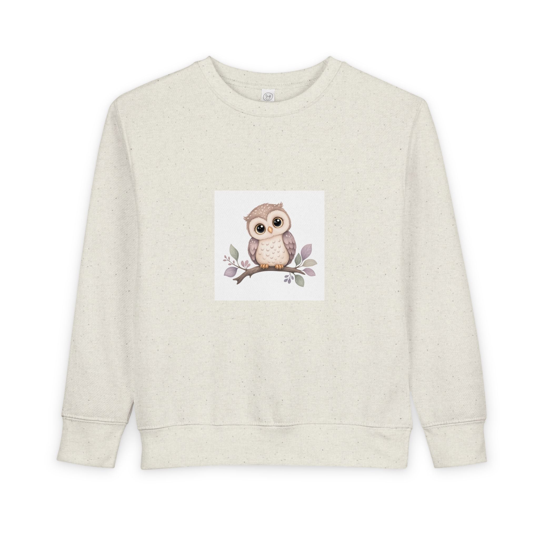 Wise Little Owl toddler sweatshirt for kids by Nureli Kids
