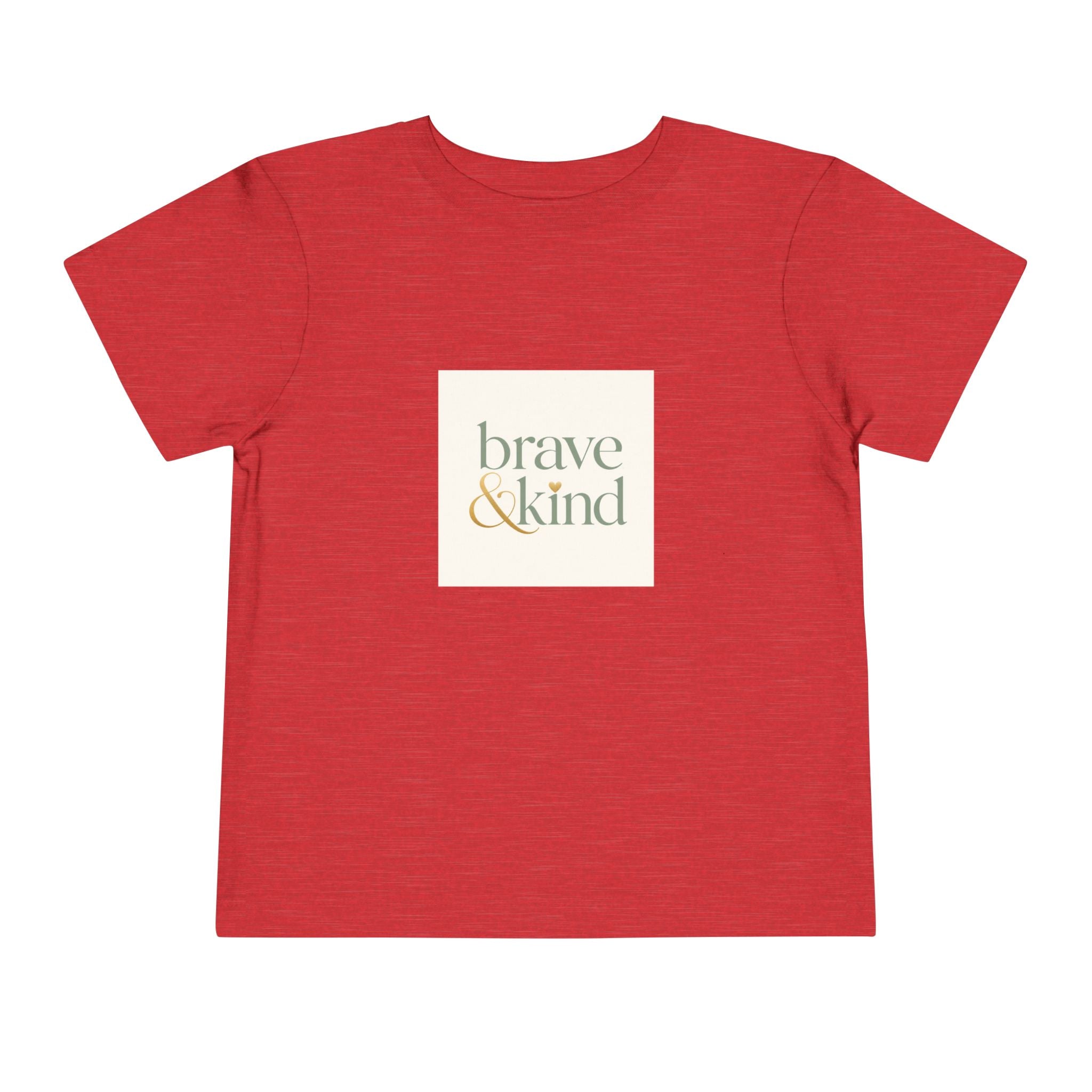 Brave And Kind Toddler T-Shirt - Nureli Kids