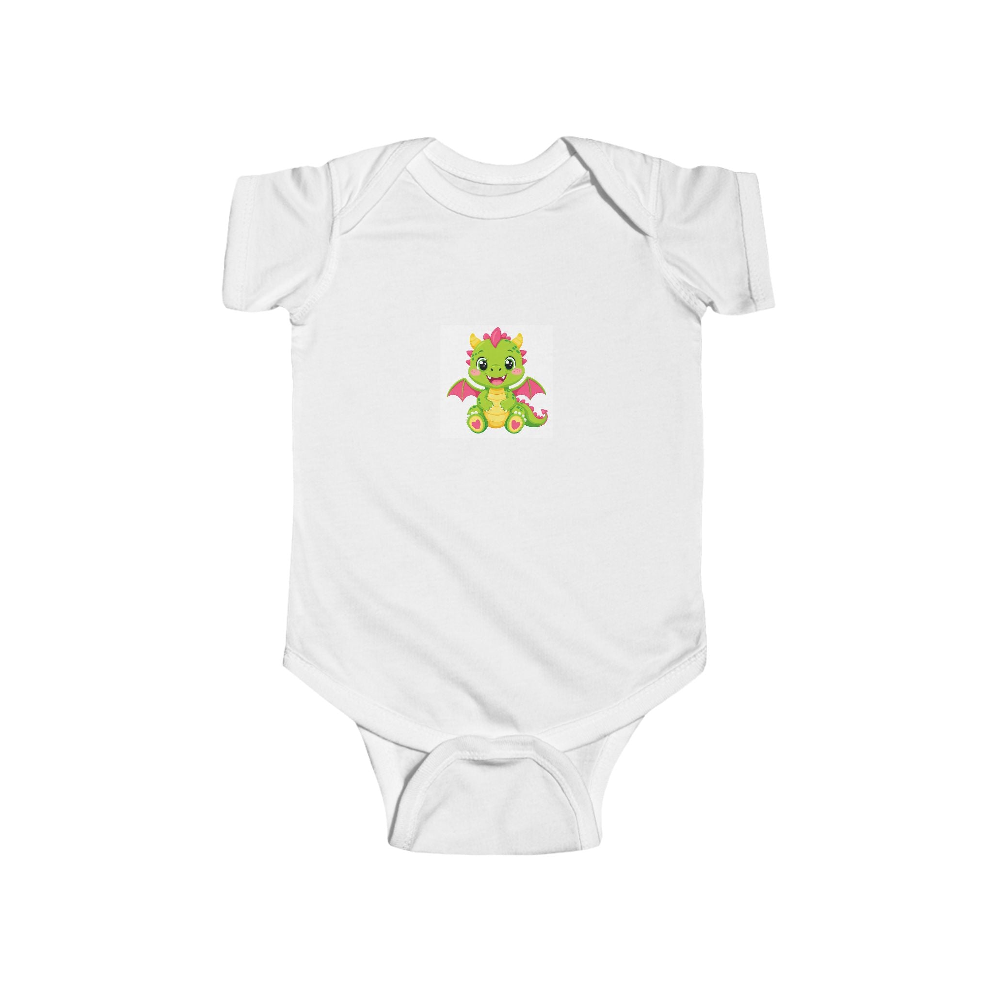 Tiny Dragon baby bodysuit onesie for newborns and infants by Nureli Kids