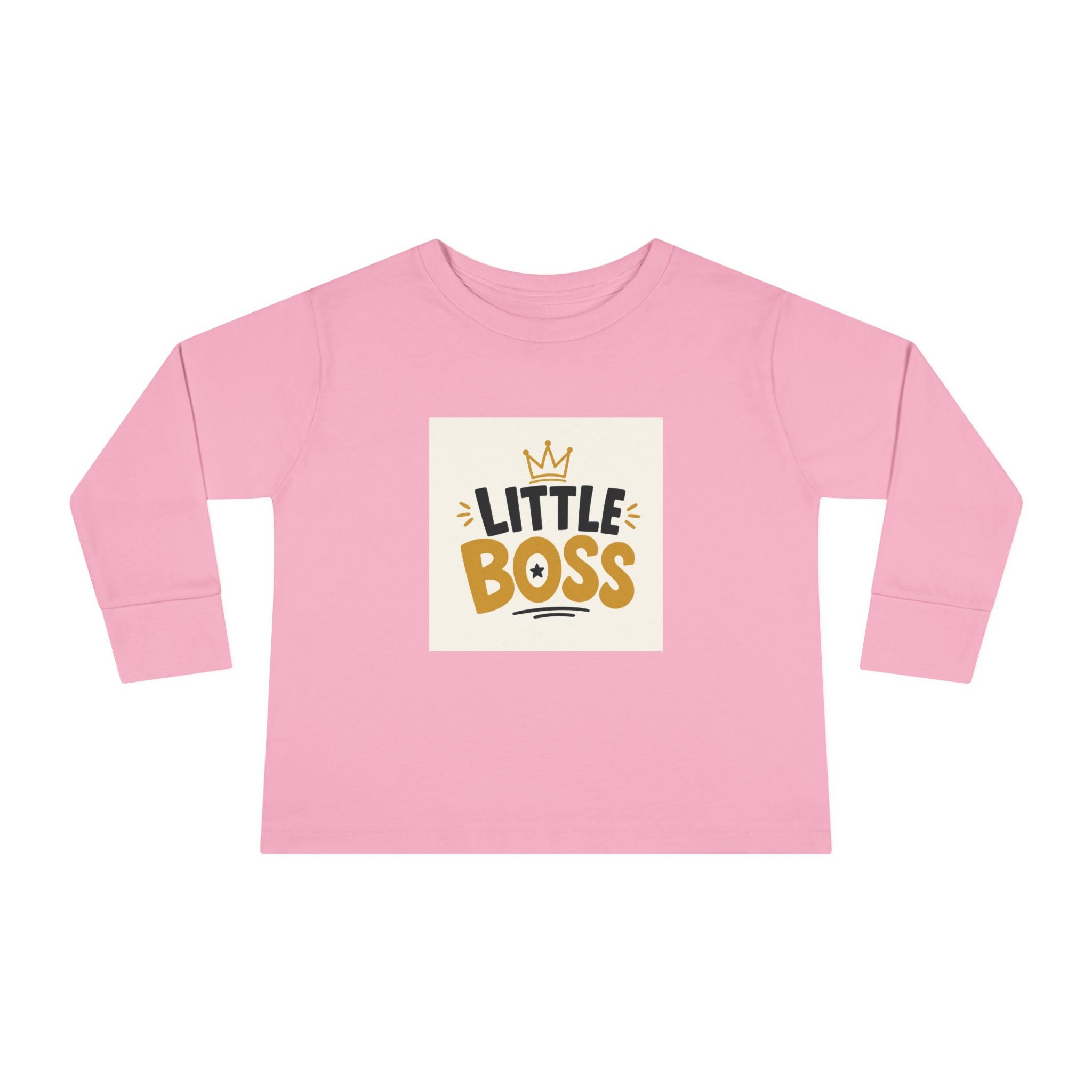 Little Boss Toddler Long-Sleeve Tee from the Nureli collection, view 7