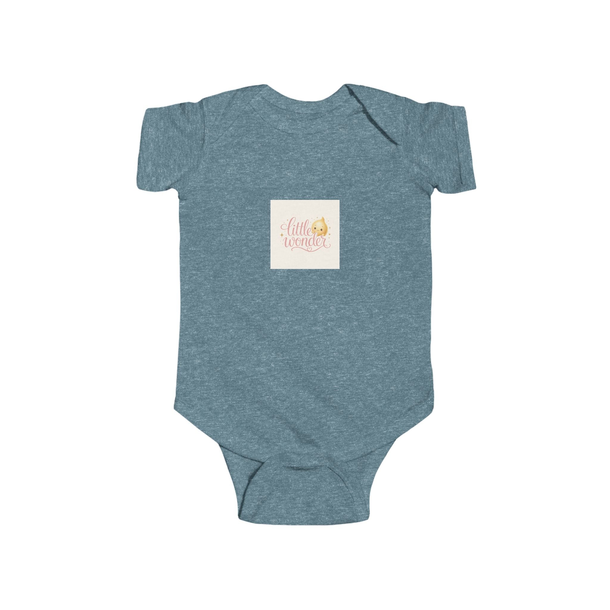 Little Wonder soft baby bodysuit from the Nureli collection, view 6